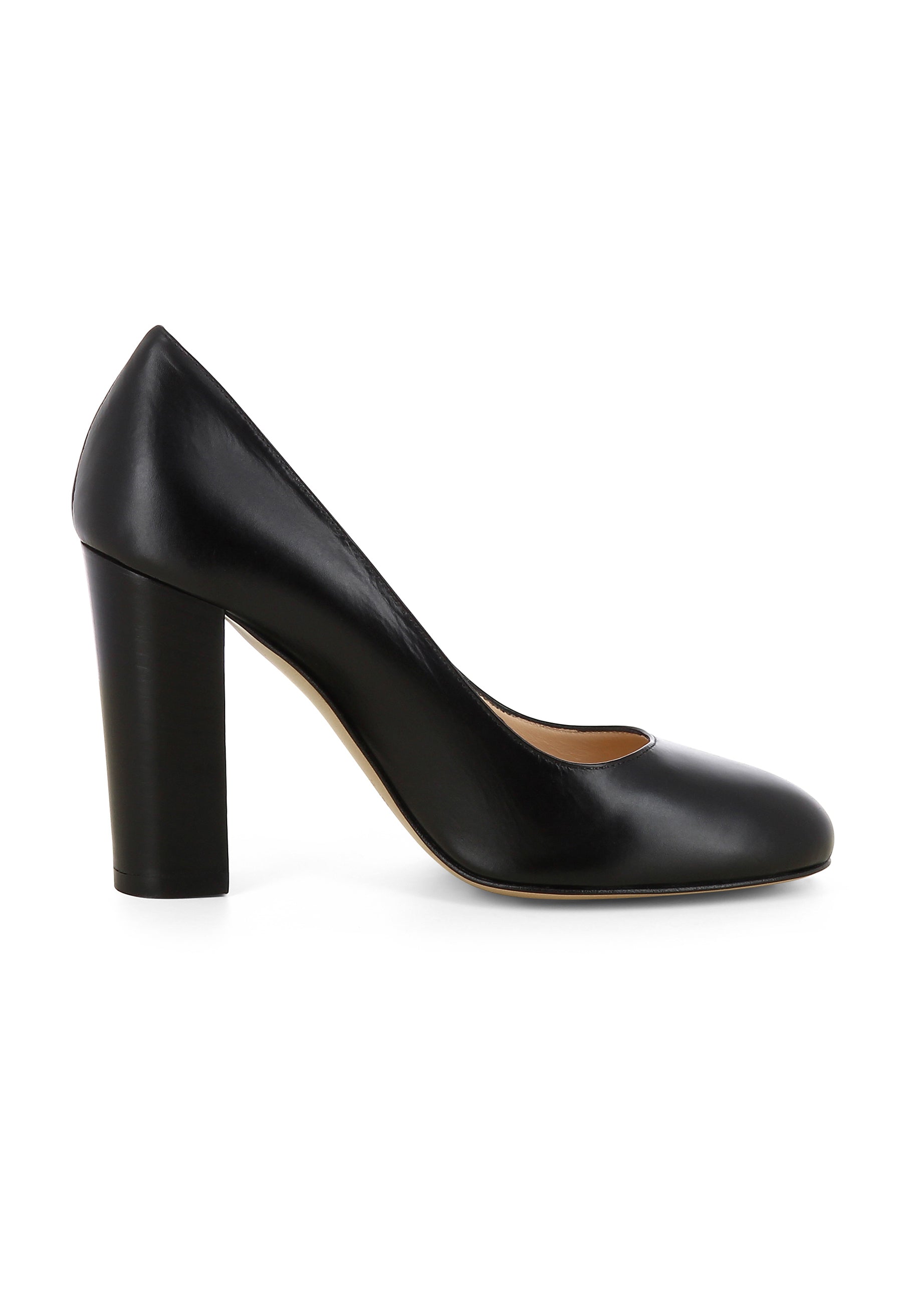 CRISTINA Damen Pumps - Glattleder schwarz