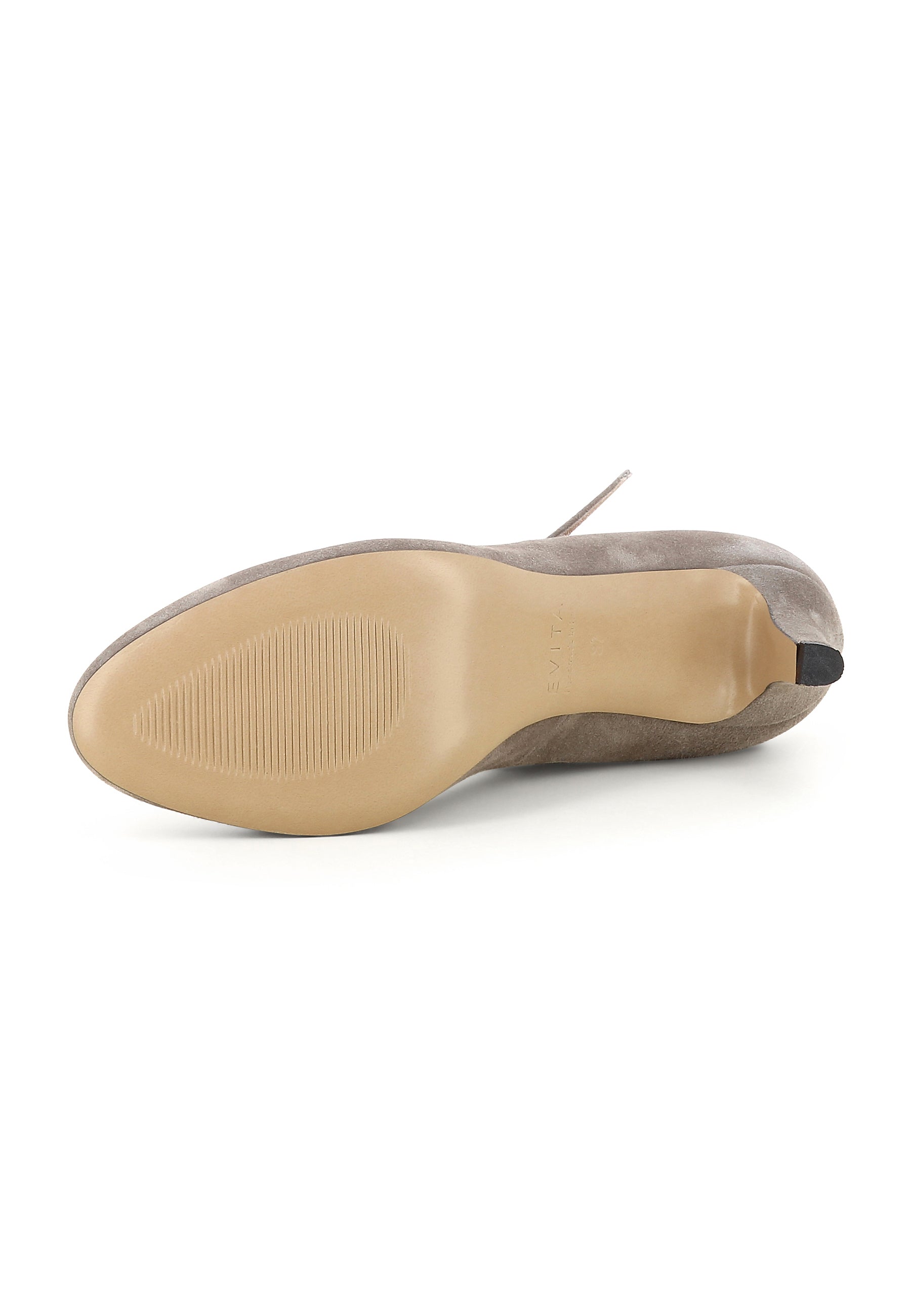 BIANCA women's pumps - suede greige