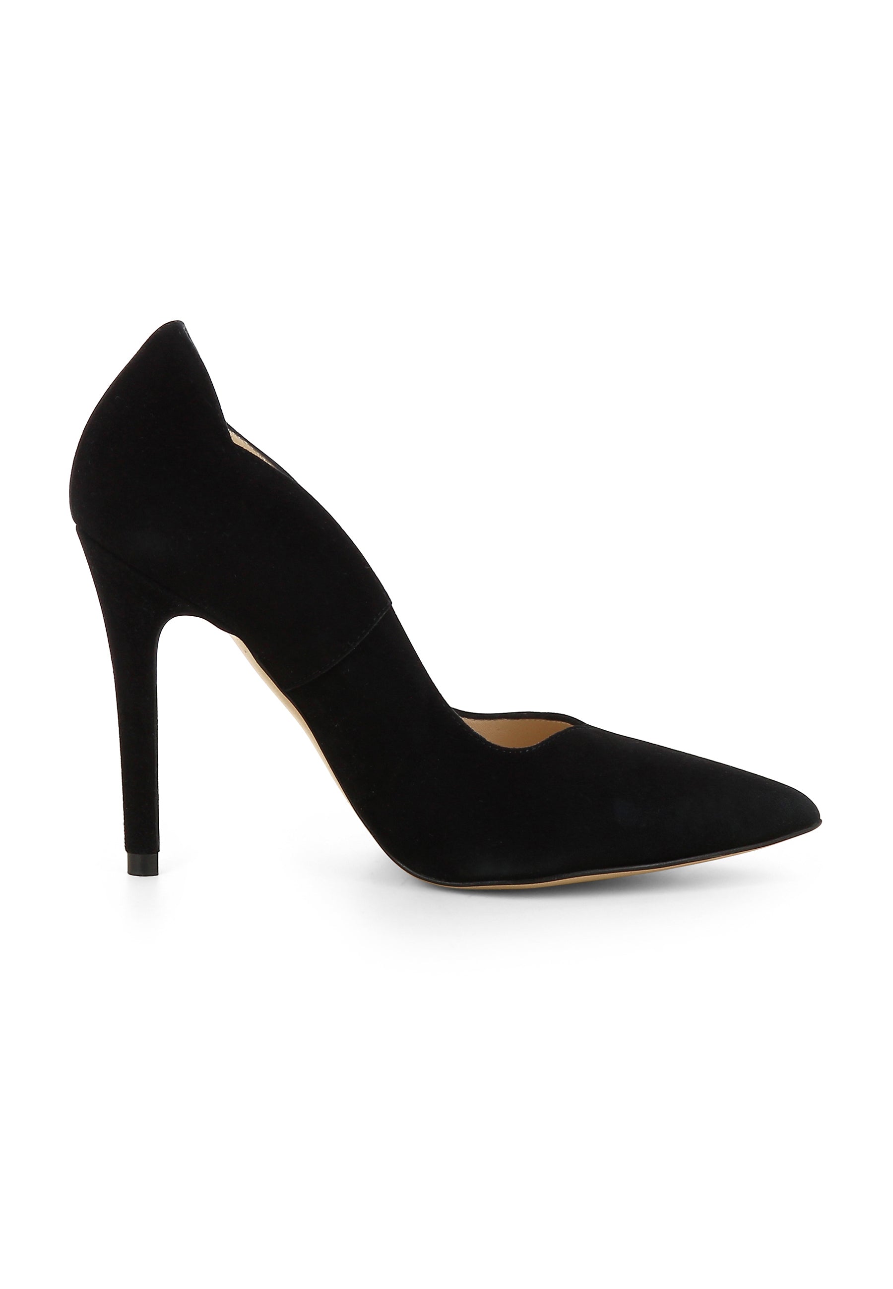 ALINA women's pumps - black suede