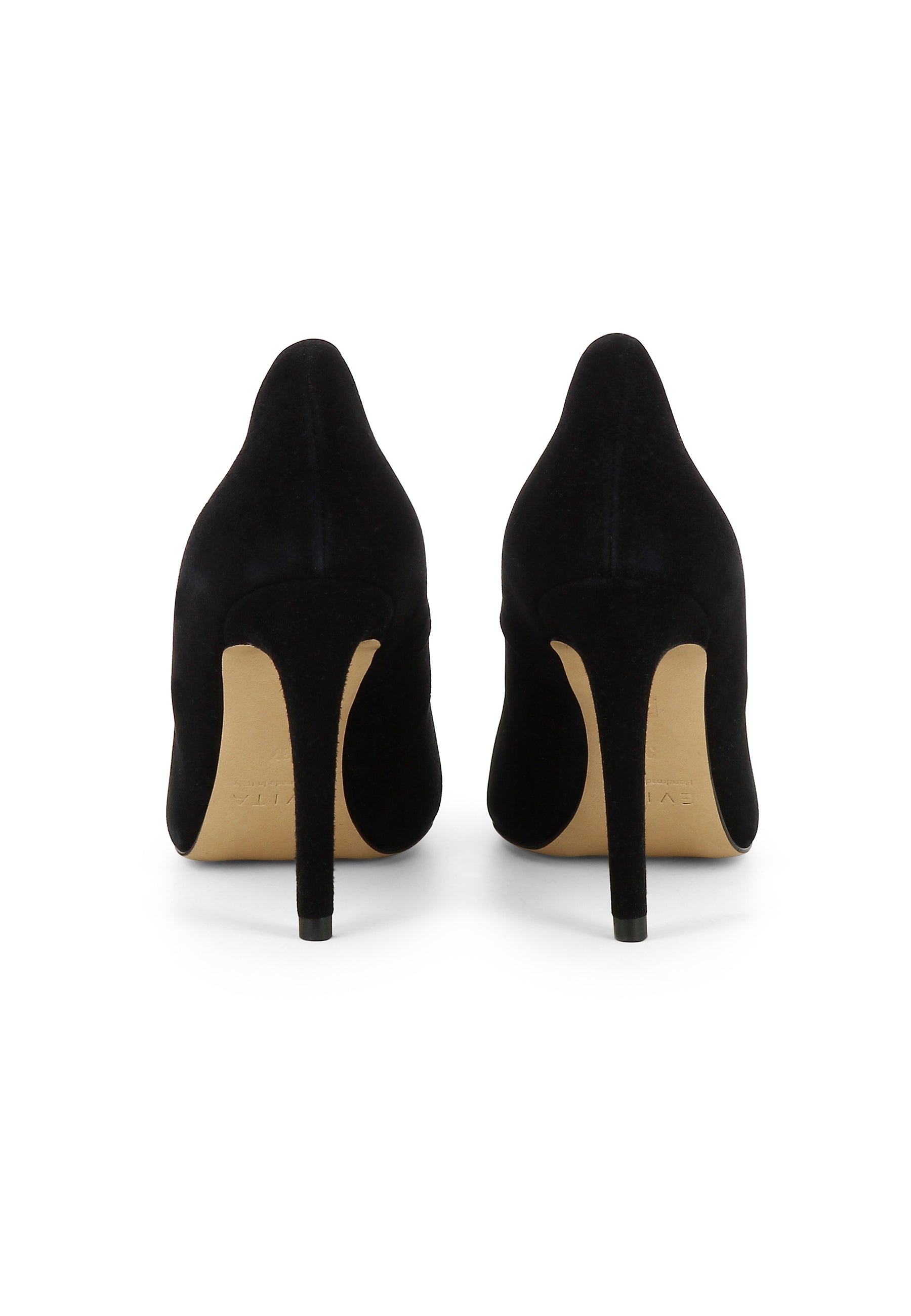 ALINA women's pumps - black suede