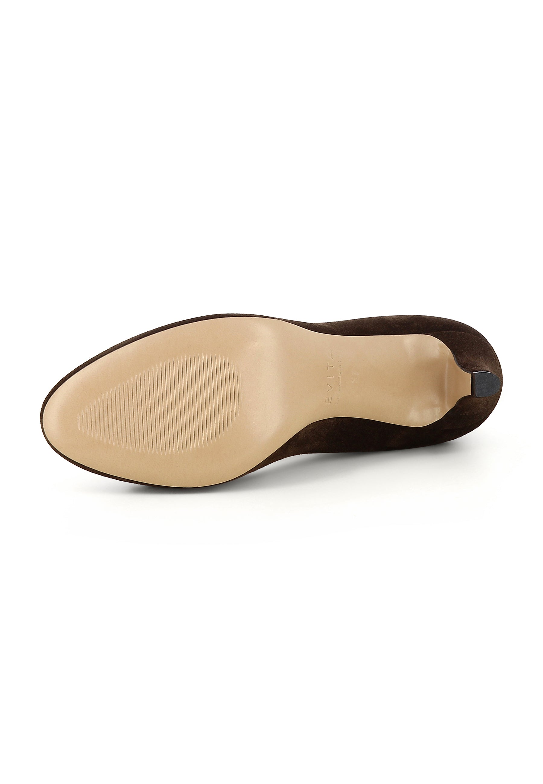 BIANCA women's pumps - dark brown suede