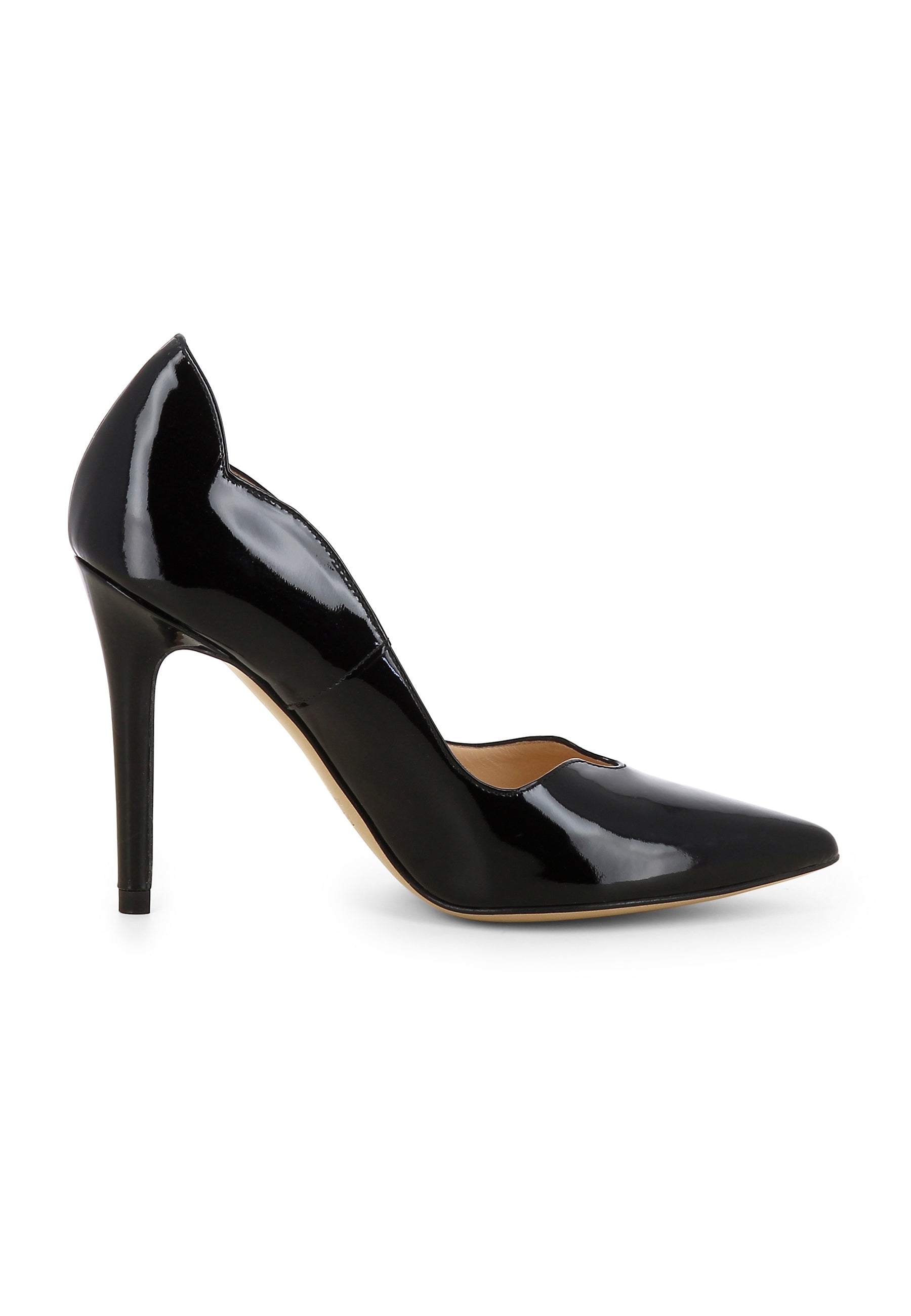 ALINA Damen Pumps - Lackleder schwarz