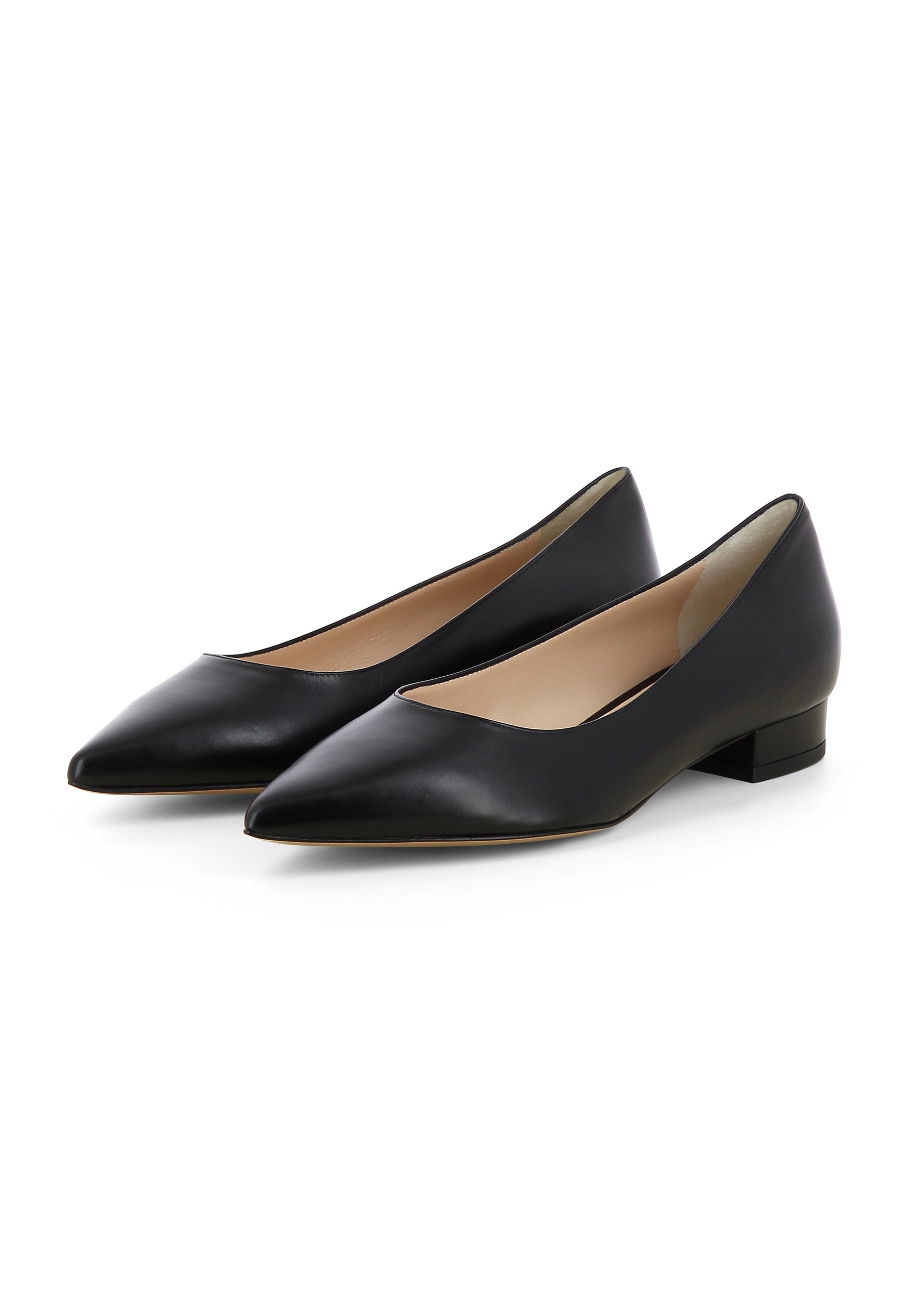 FRANCA Damen Pumps - Glattleder schwarz