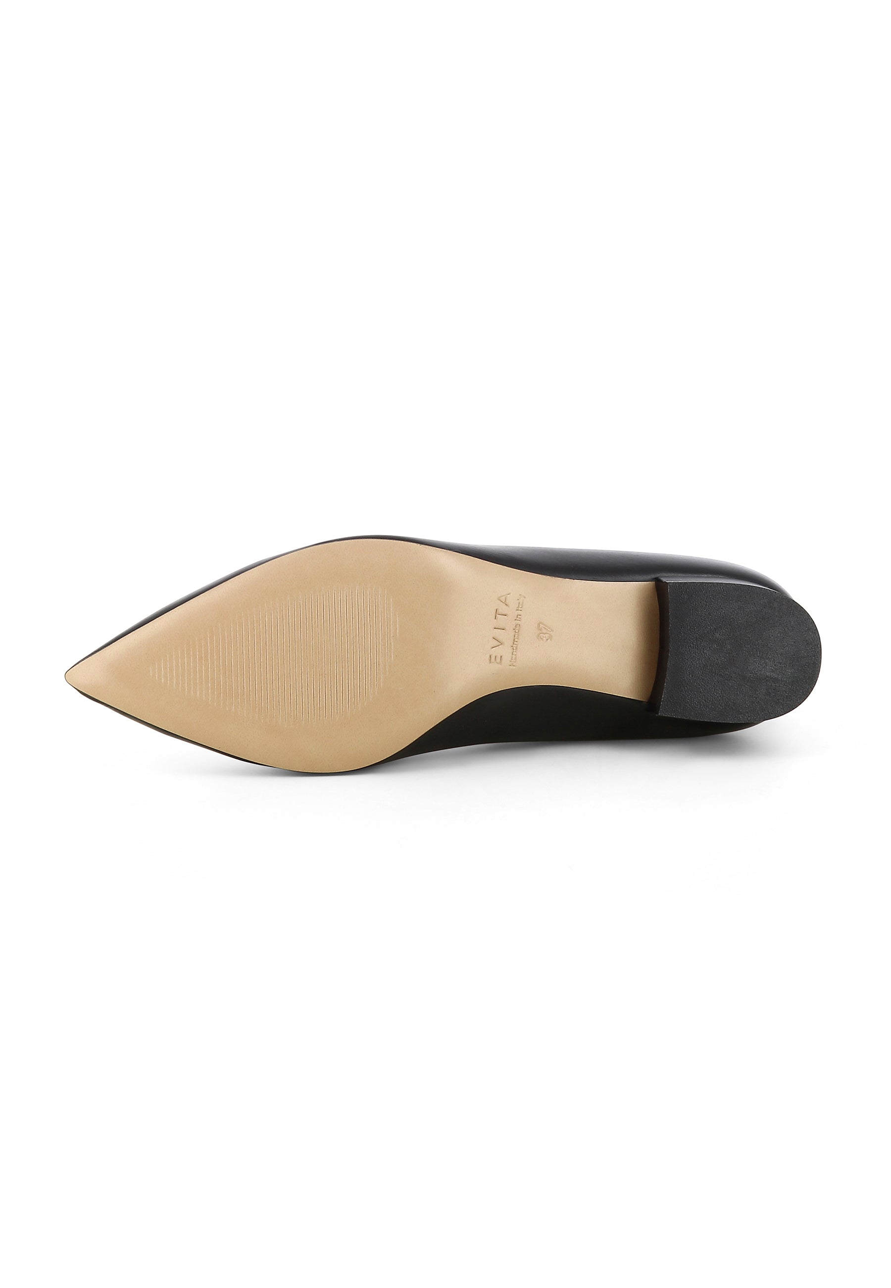 FRANCA Damen Pumps - Glattleder schwarz