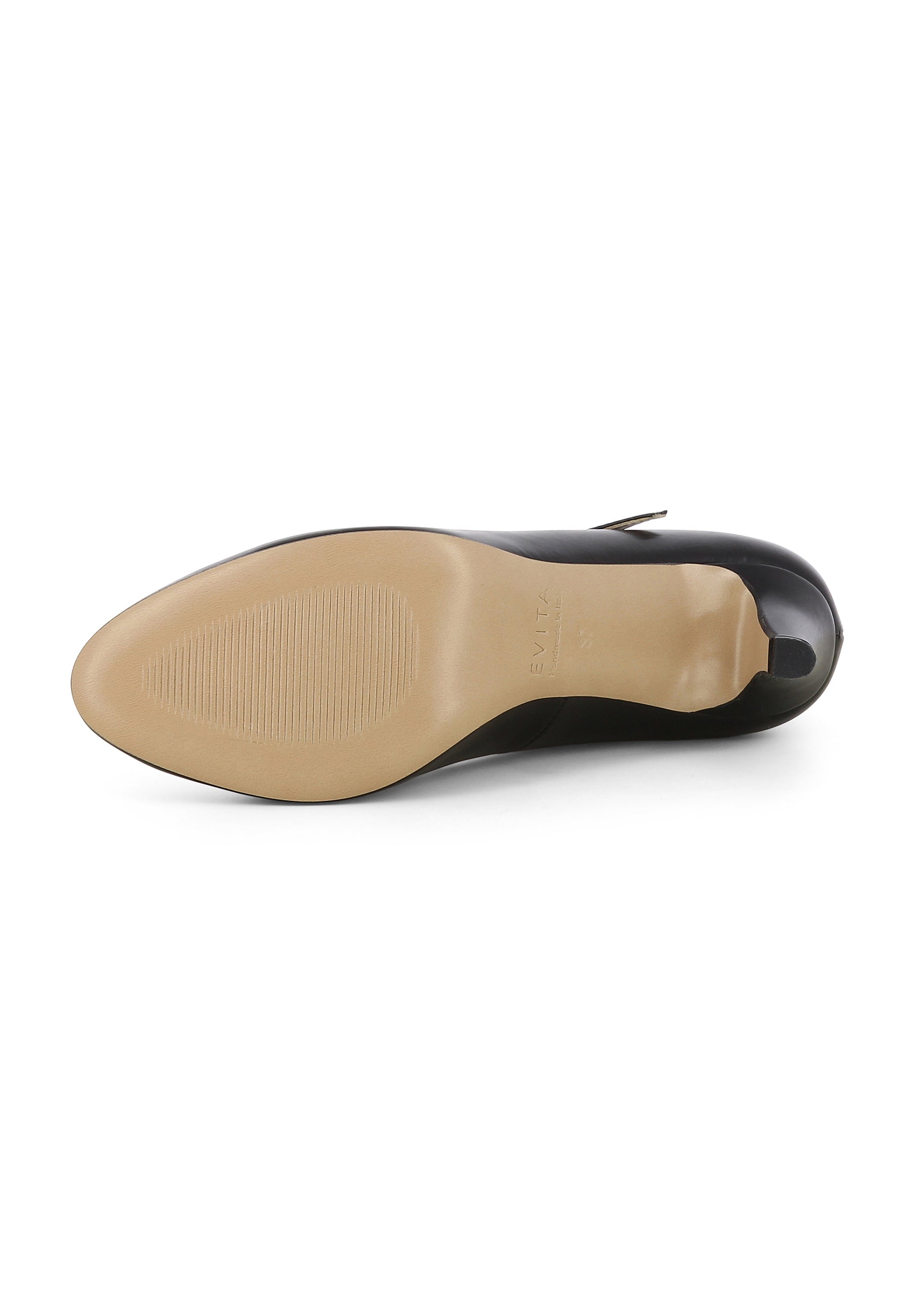 BIANCA Damen Pumps - Glattleder schwarz