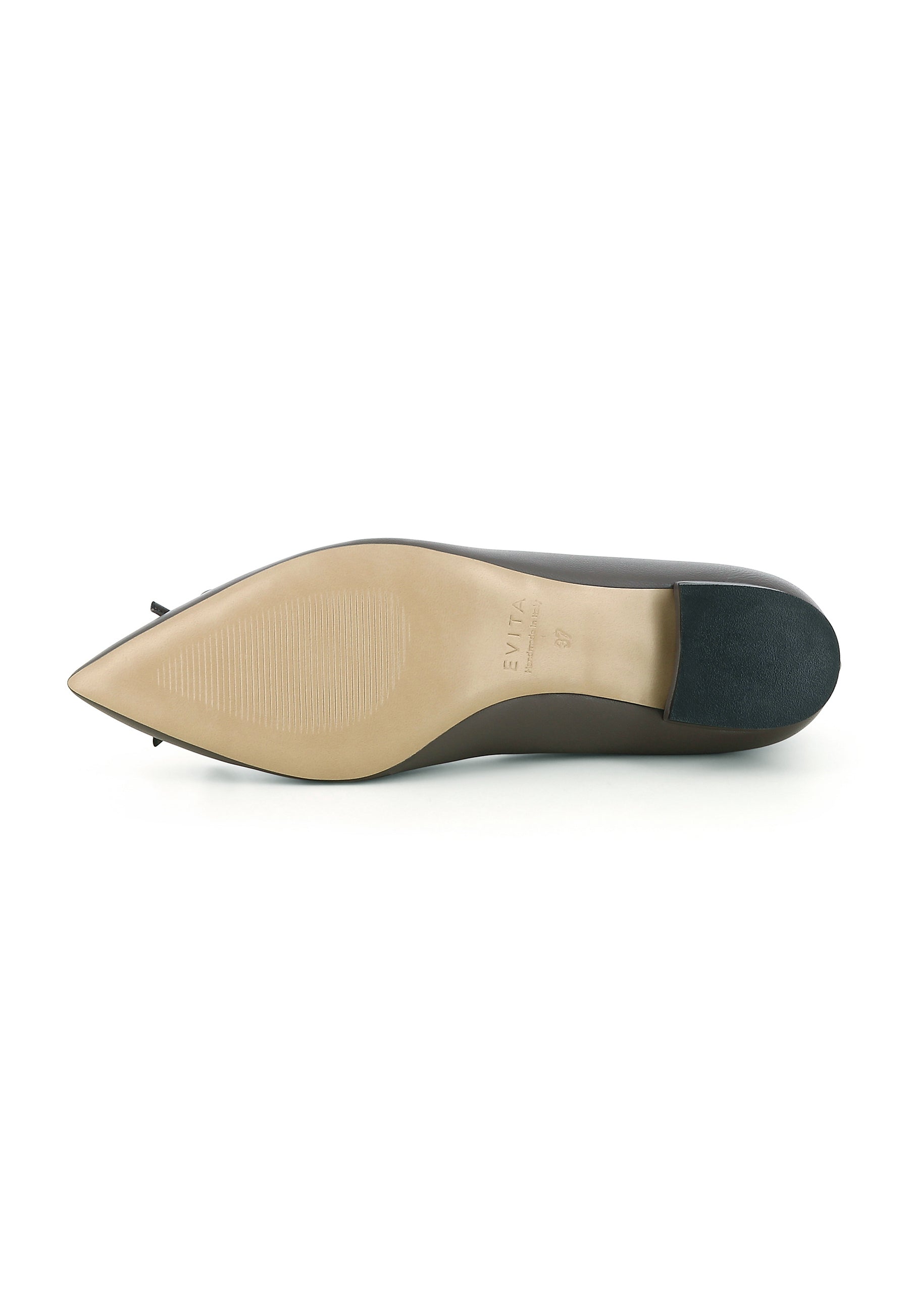 FRANCA Damen Pumps - Glattleder fango