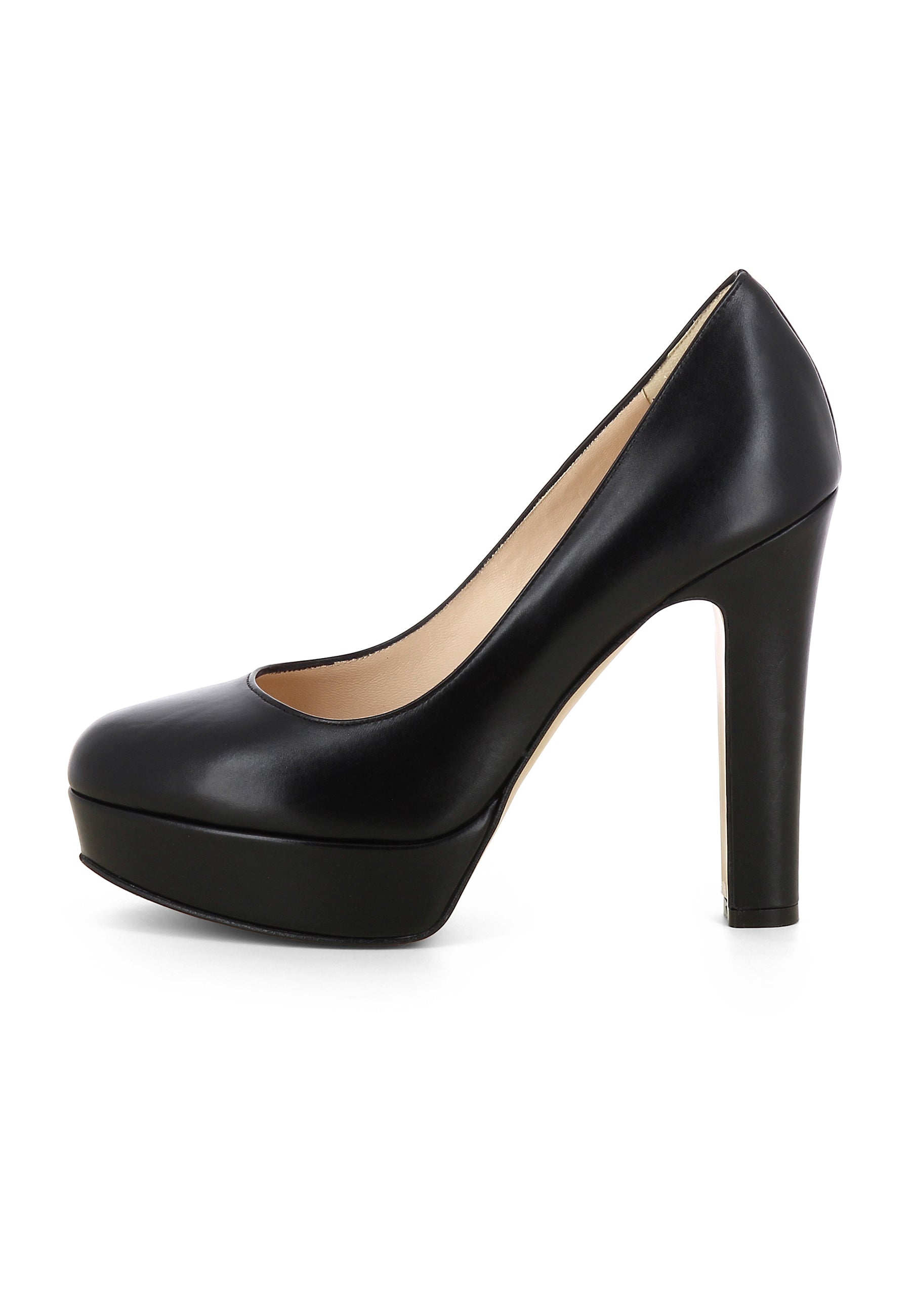 RICCARDA Damen Pumps - Glattleder schwarz