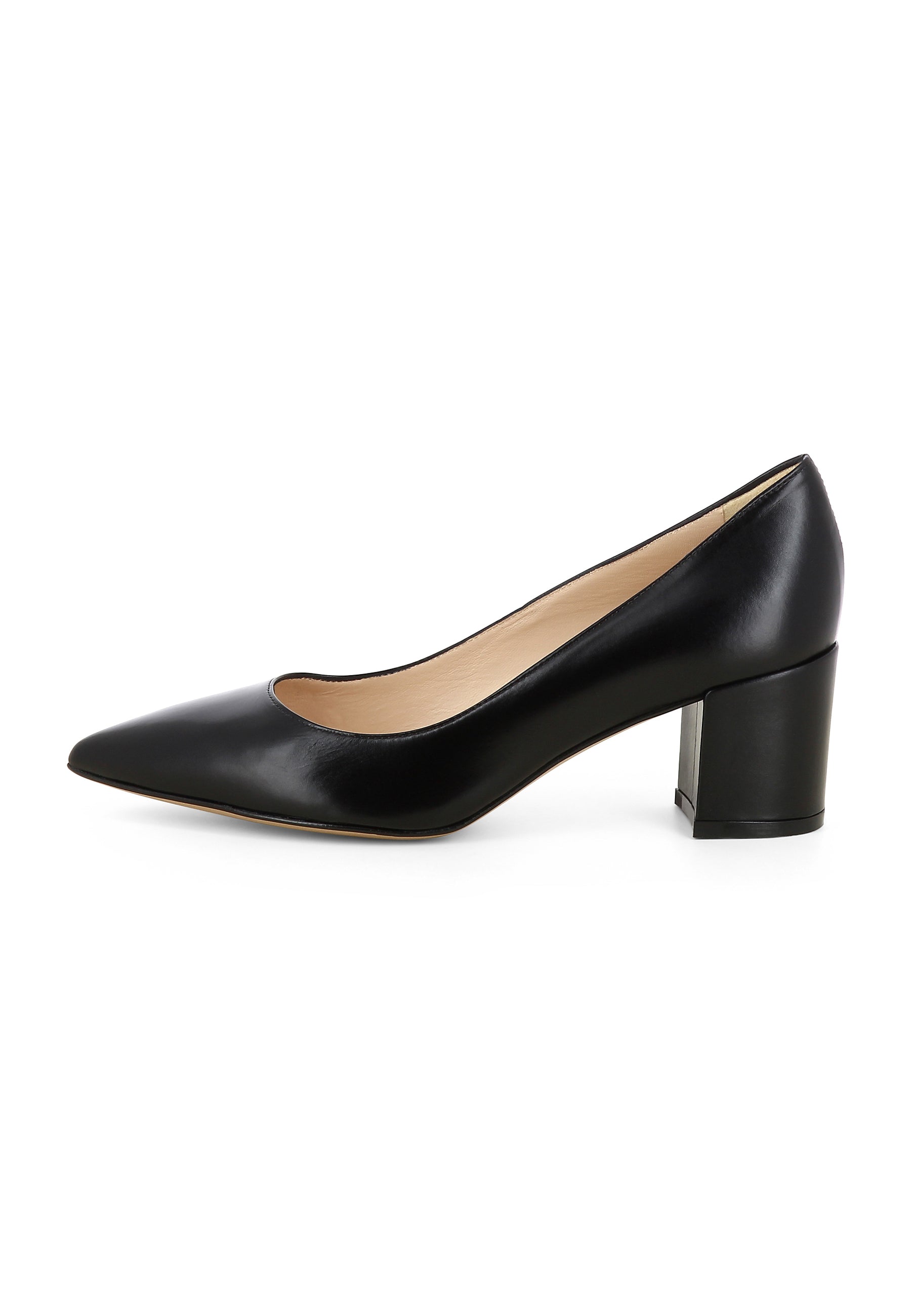 ROMINA Damen Pumps - Glattleder schwarz