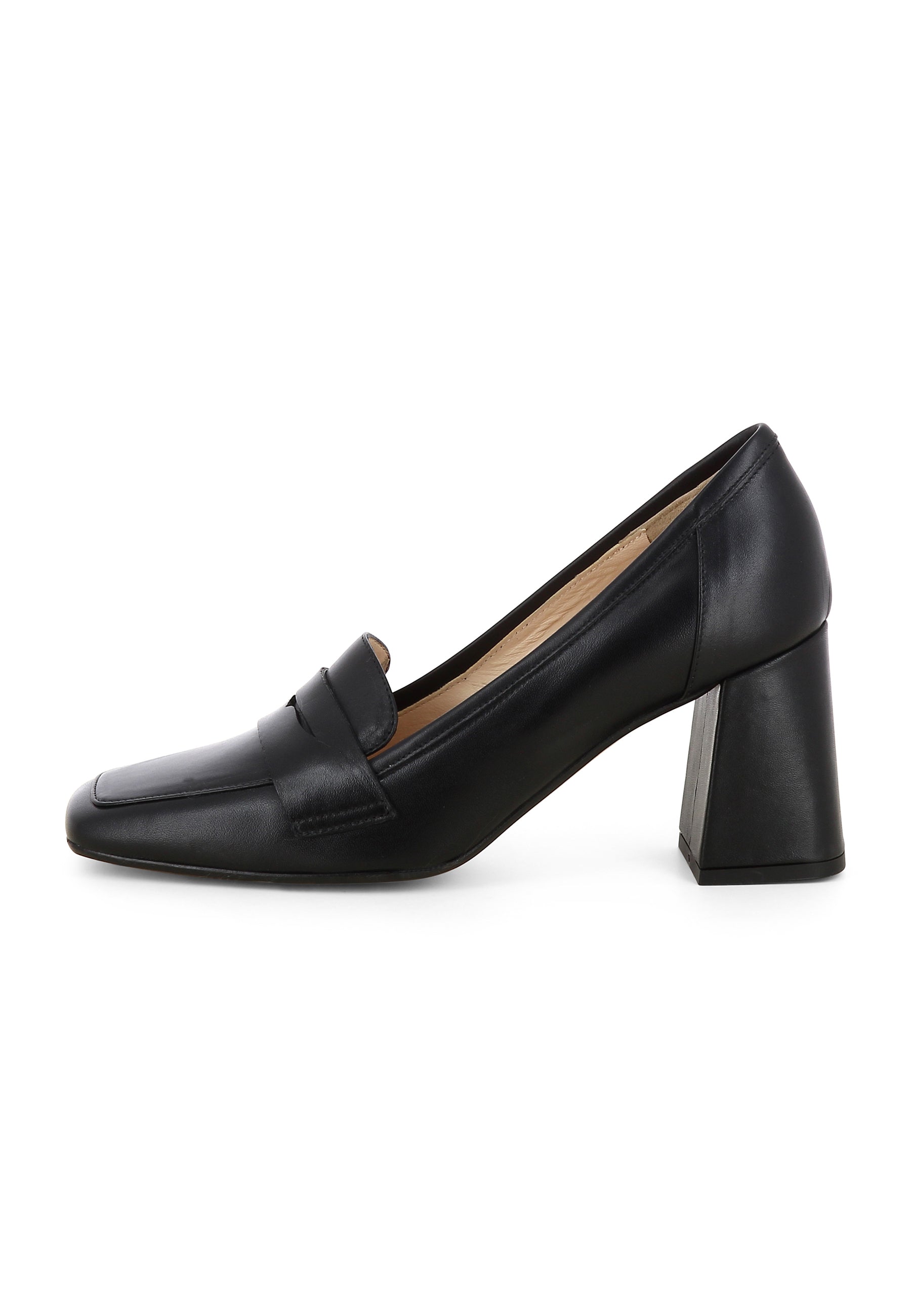 GINA Damen Pumps - Glattleder schwarz