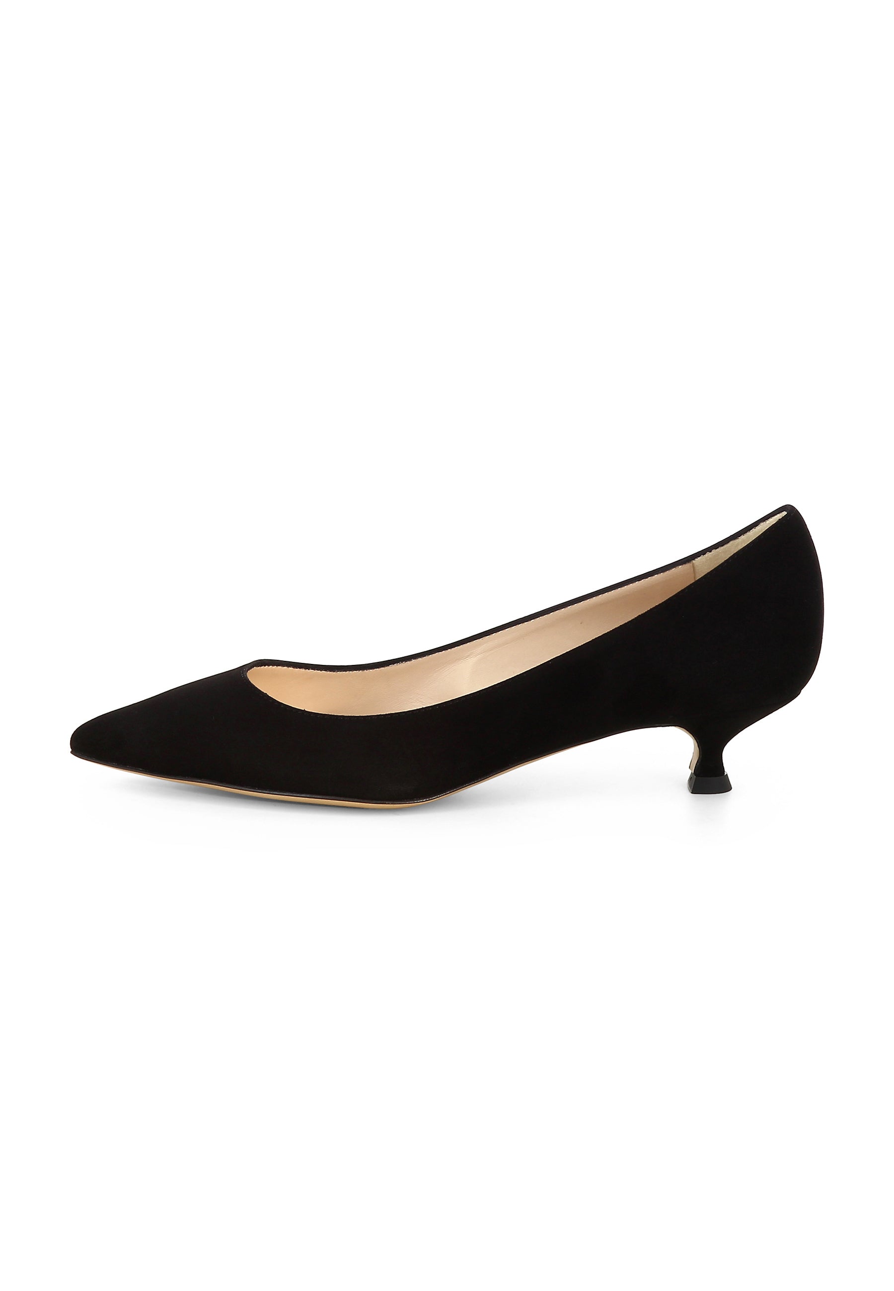 GIORGIA Damen Pumps - Rauleder schwarz