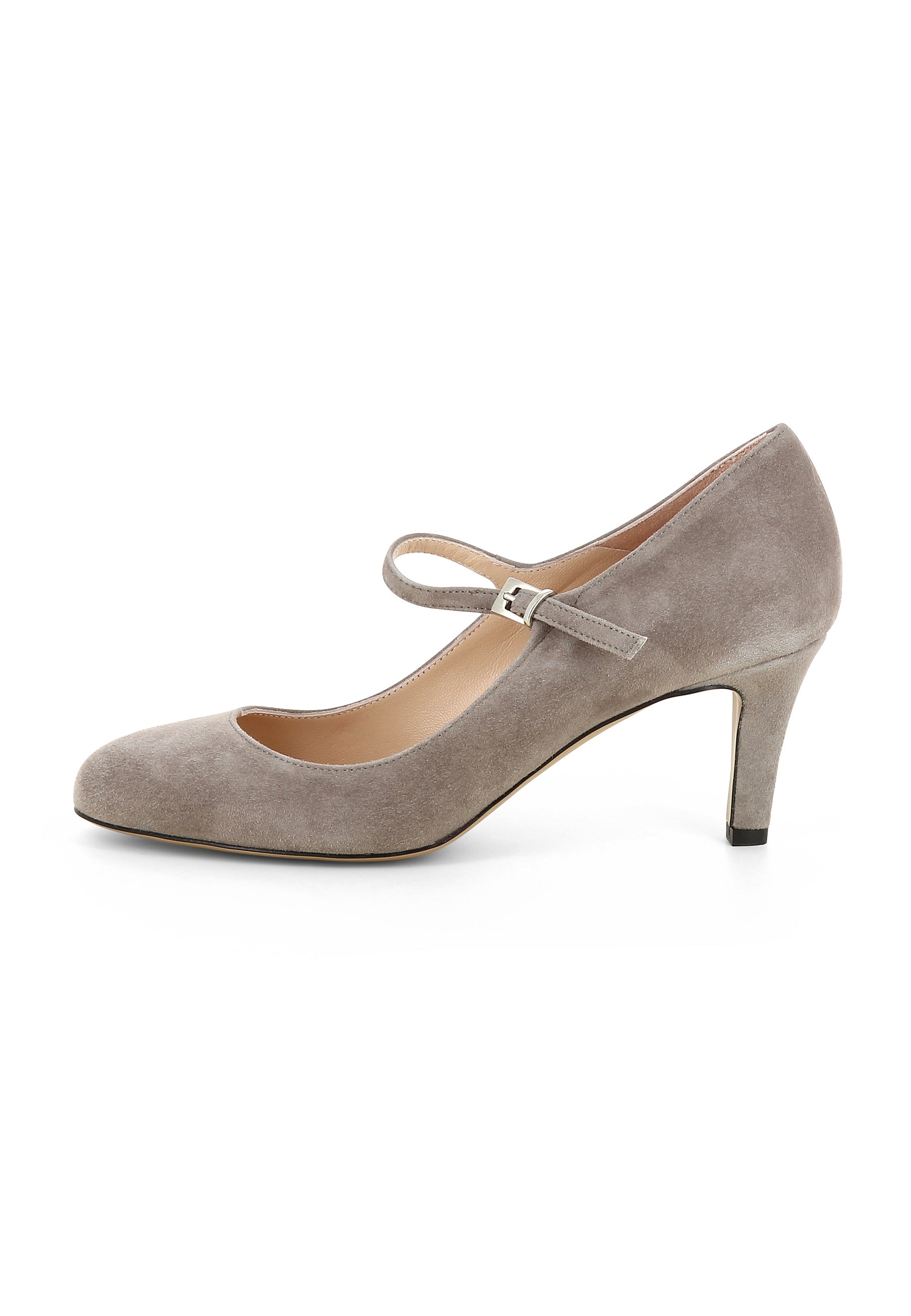 BIANCA Damen Pumps - Rauleder greige