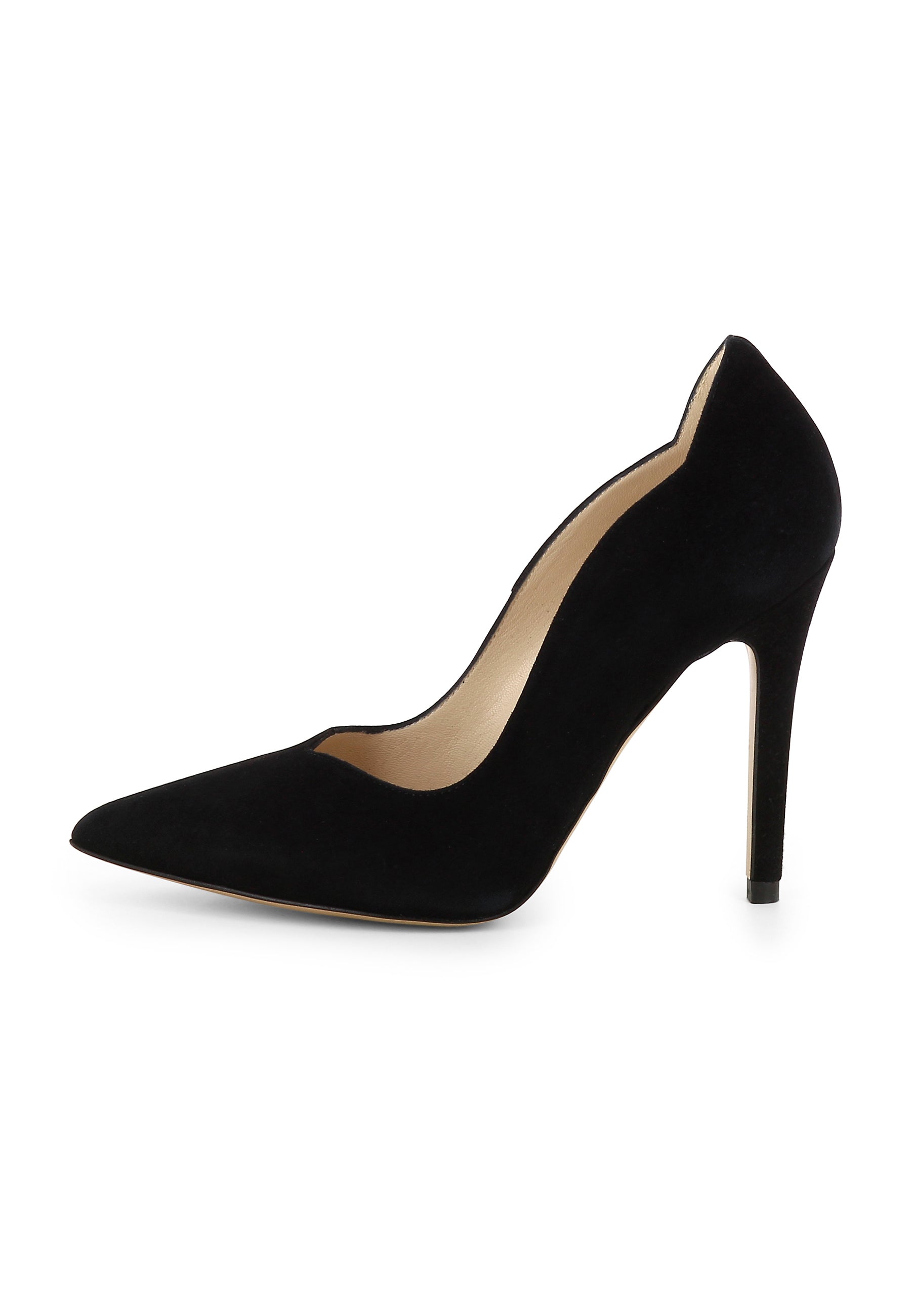 ALINA women's pumps - black suede