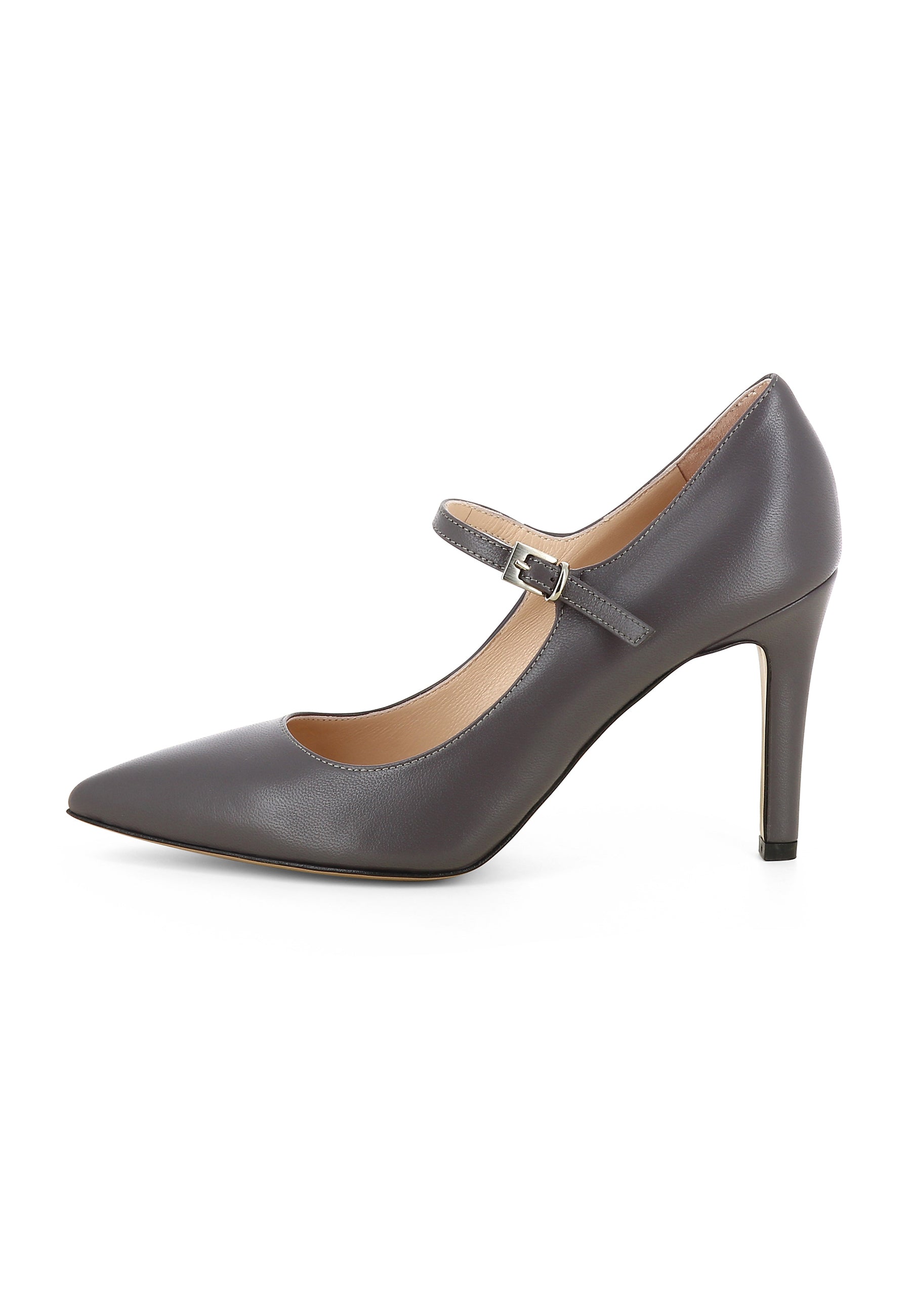 ILARIA Damen Pumps - Glattleder taupe