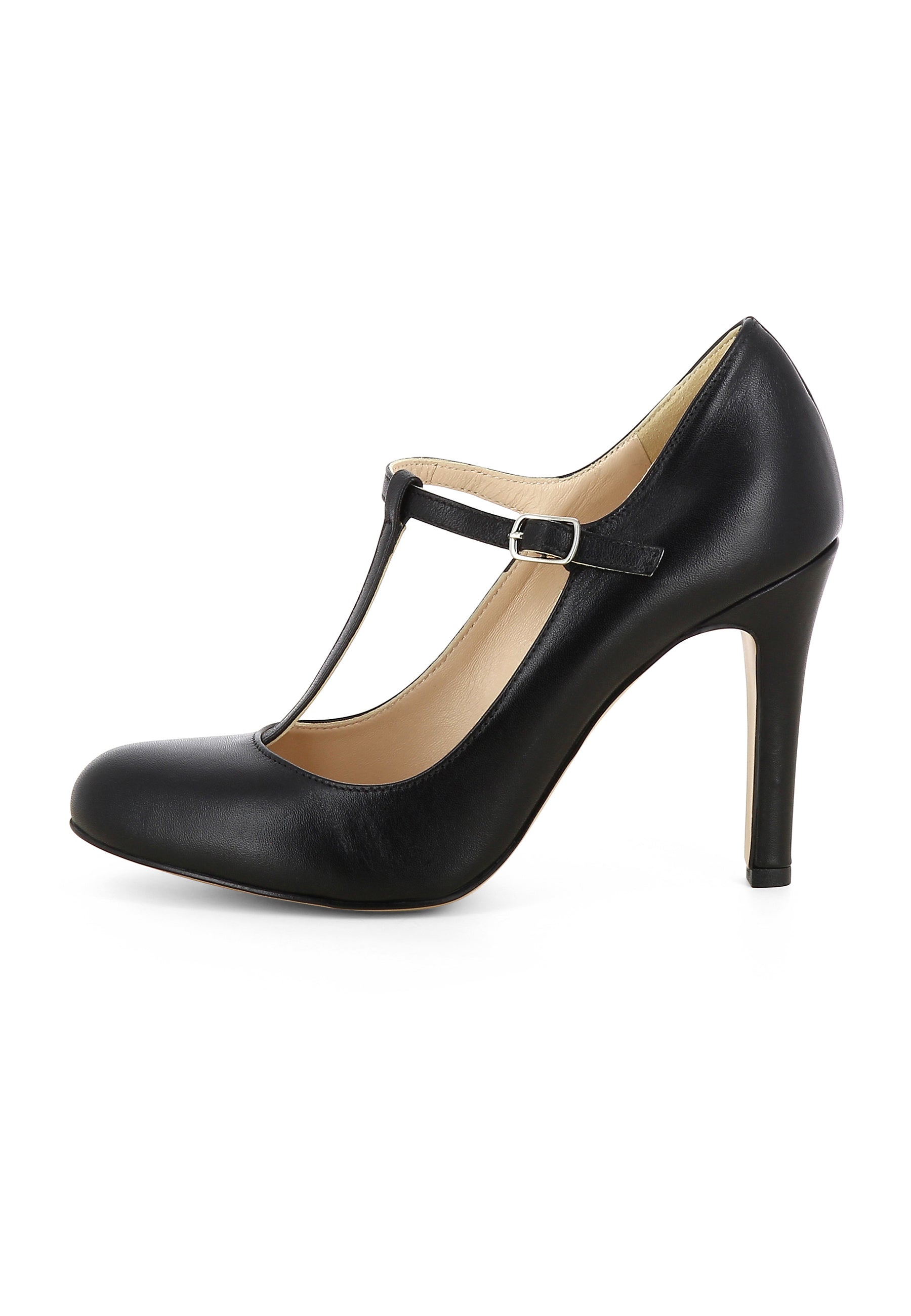 CRISTINA Damen Pumps - Glattleder schwarz