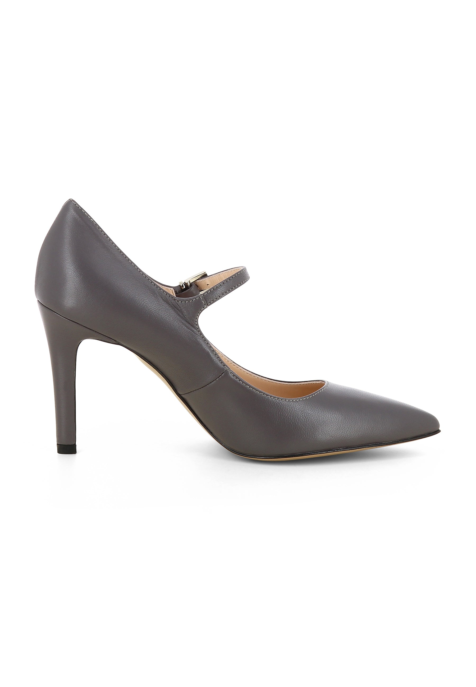 ILARIA Damen Pumps - Glattleder taupe