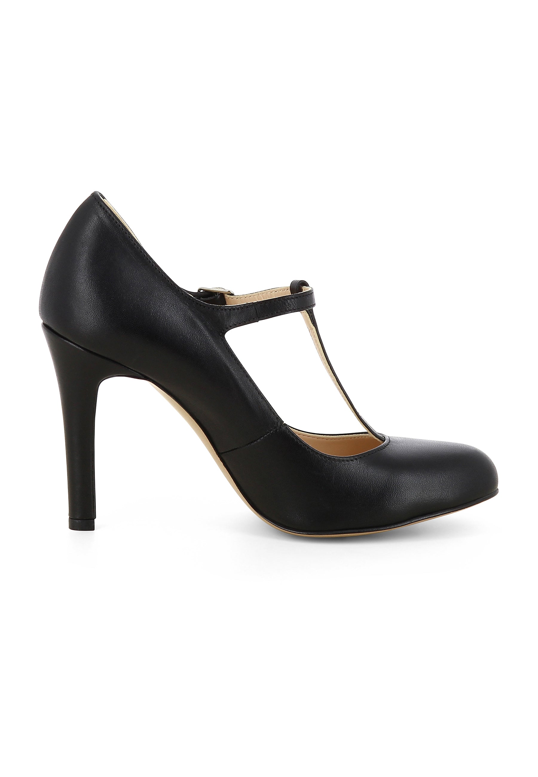 CRISTINA Damen Pumps - Glattleder schwarz