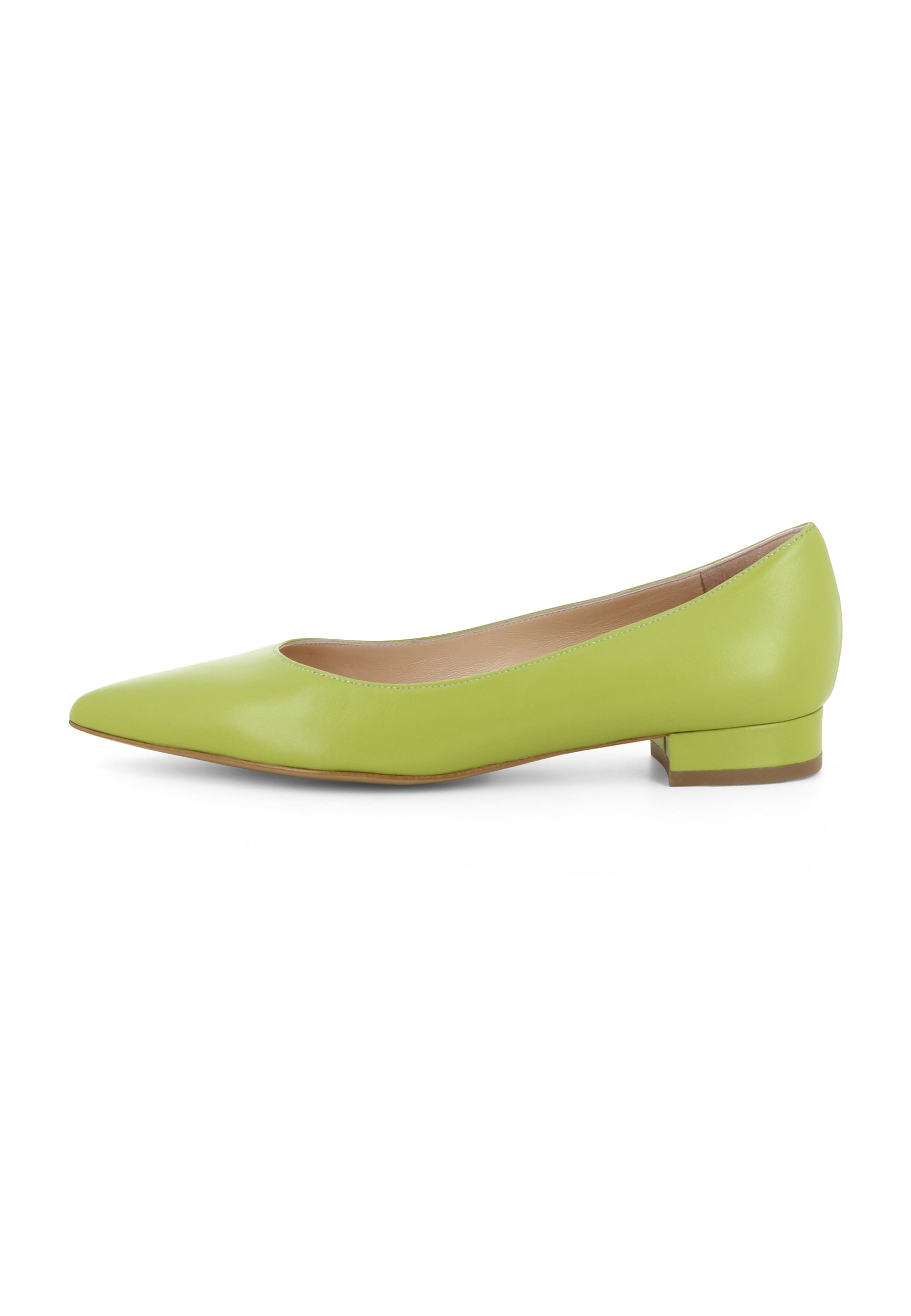 FRANCA Damen Pumps - Glattleder hellgrün