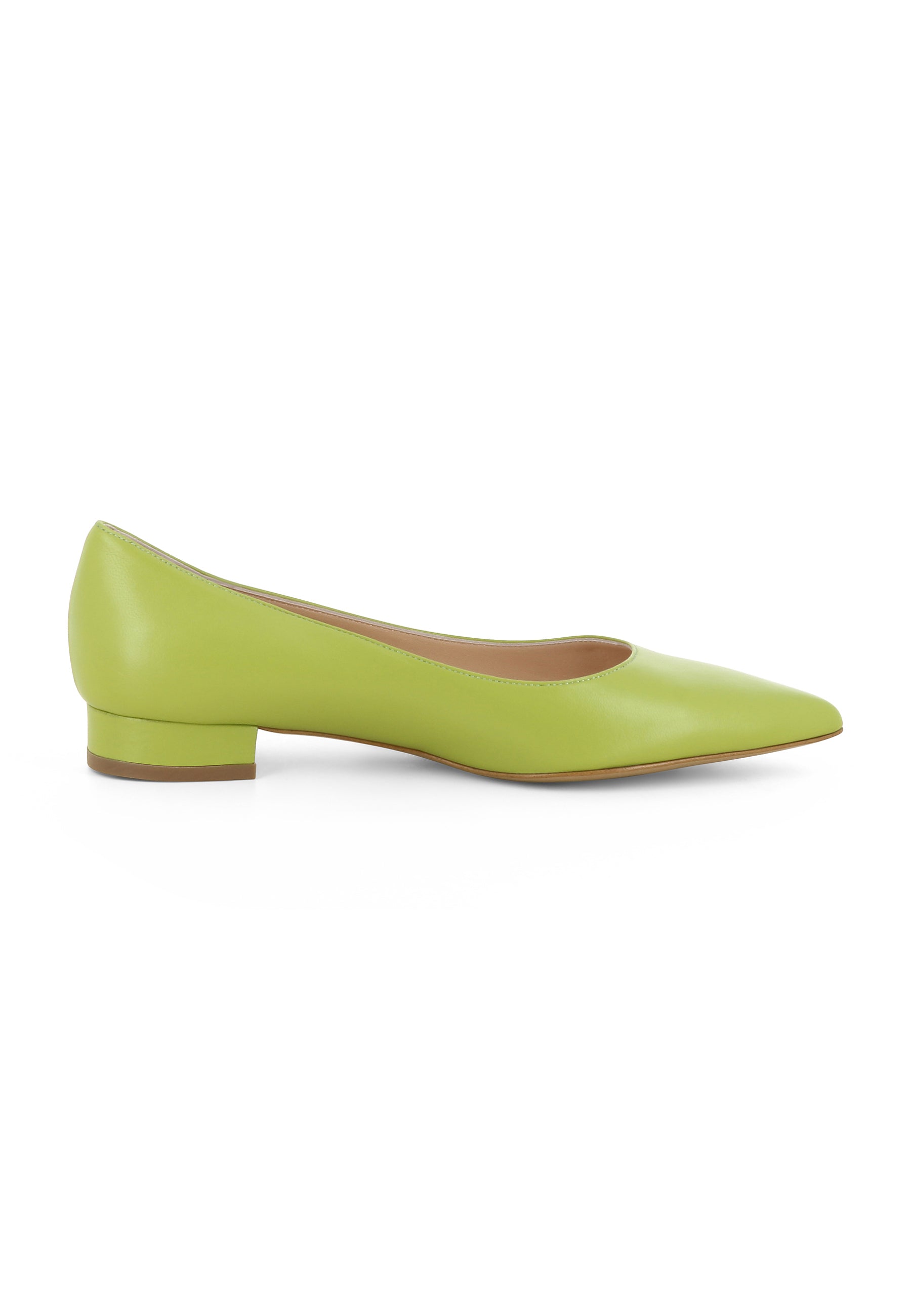 FRANCA Damen Pumps - Glattleder hellgrün