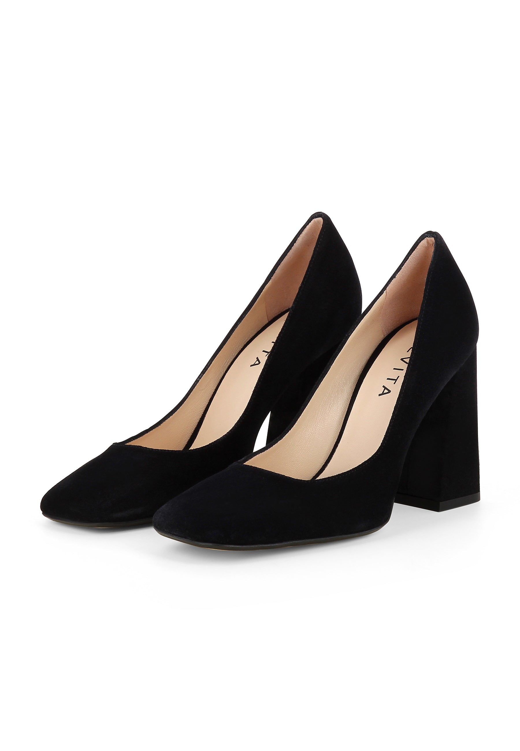 PINA women's pumps - black suede