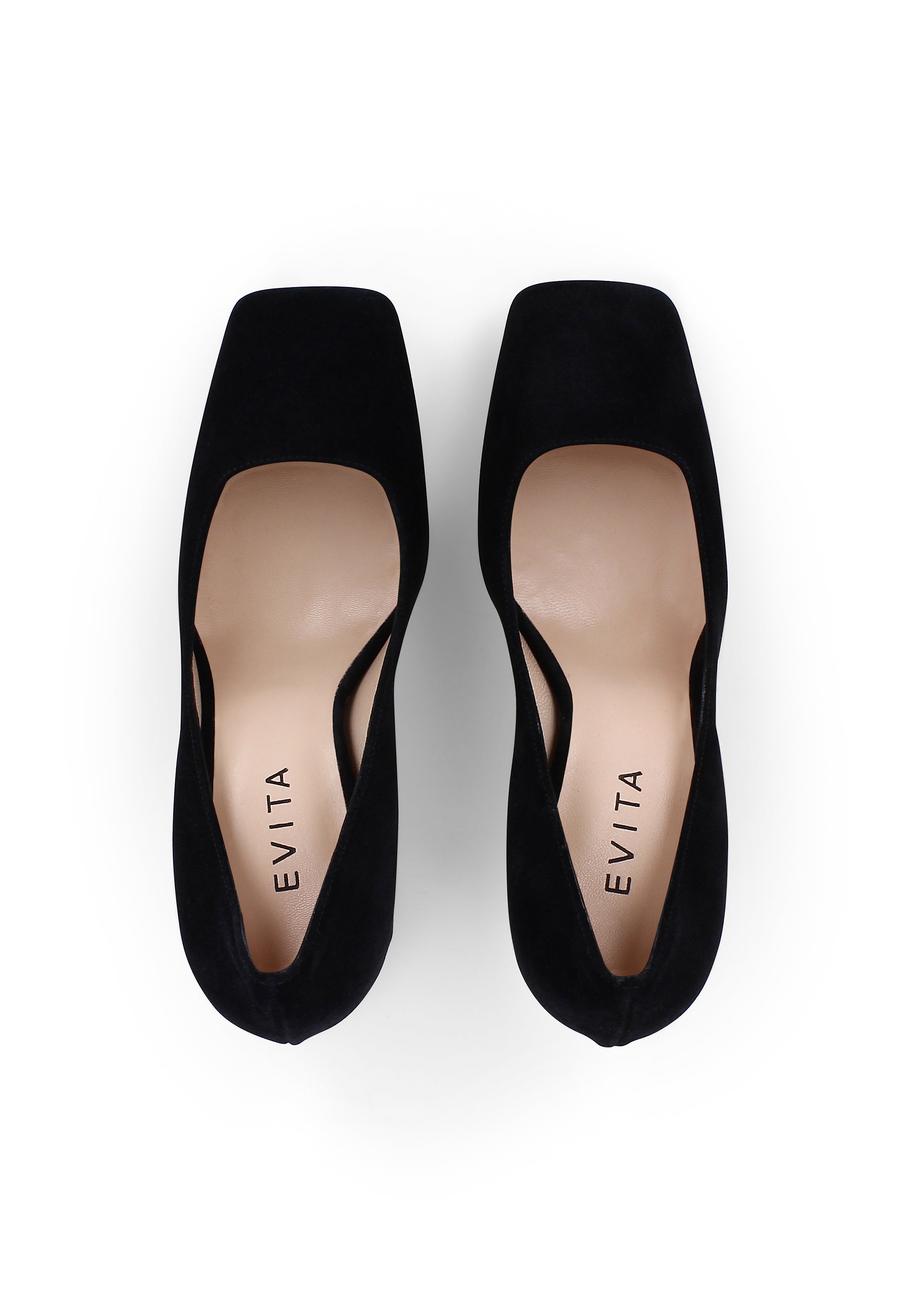 PINA women's pumps - black suede