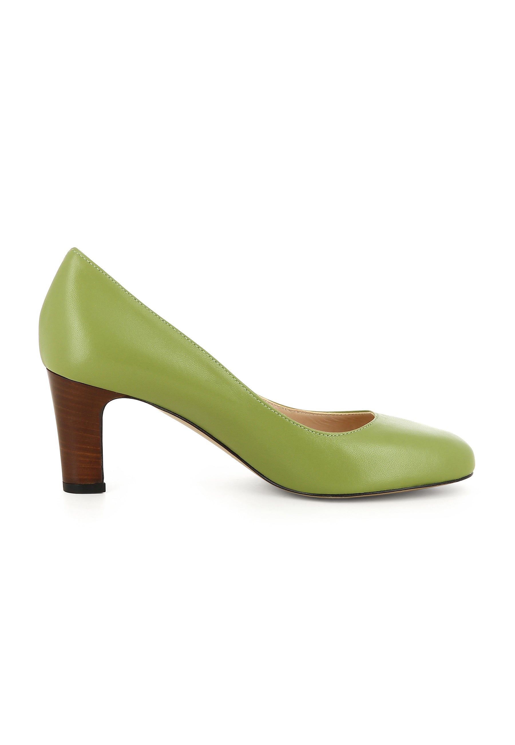 BIANCA Damen Pumps - Glattleder grün