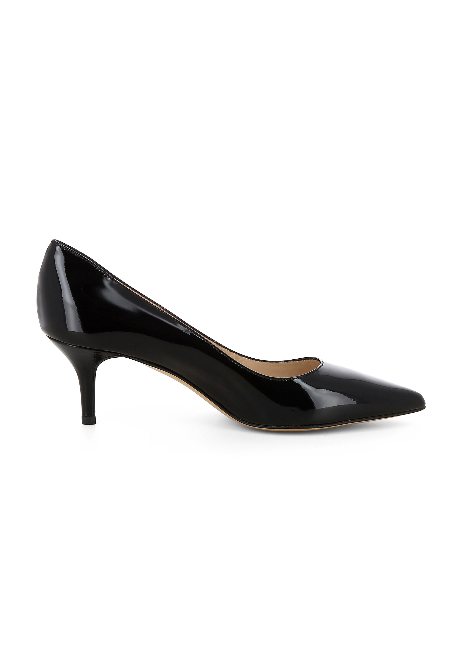 GIULIA Women's Pumps - Black Patent Leather