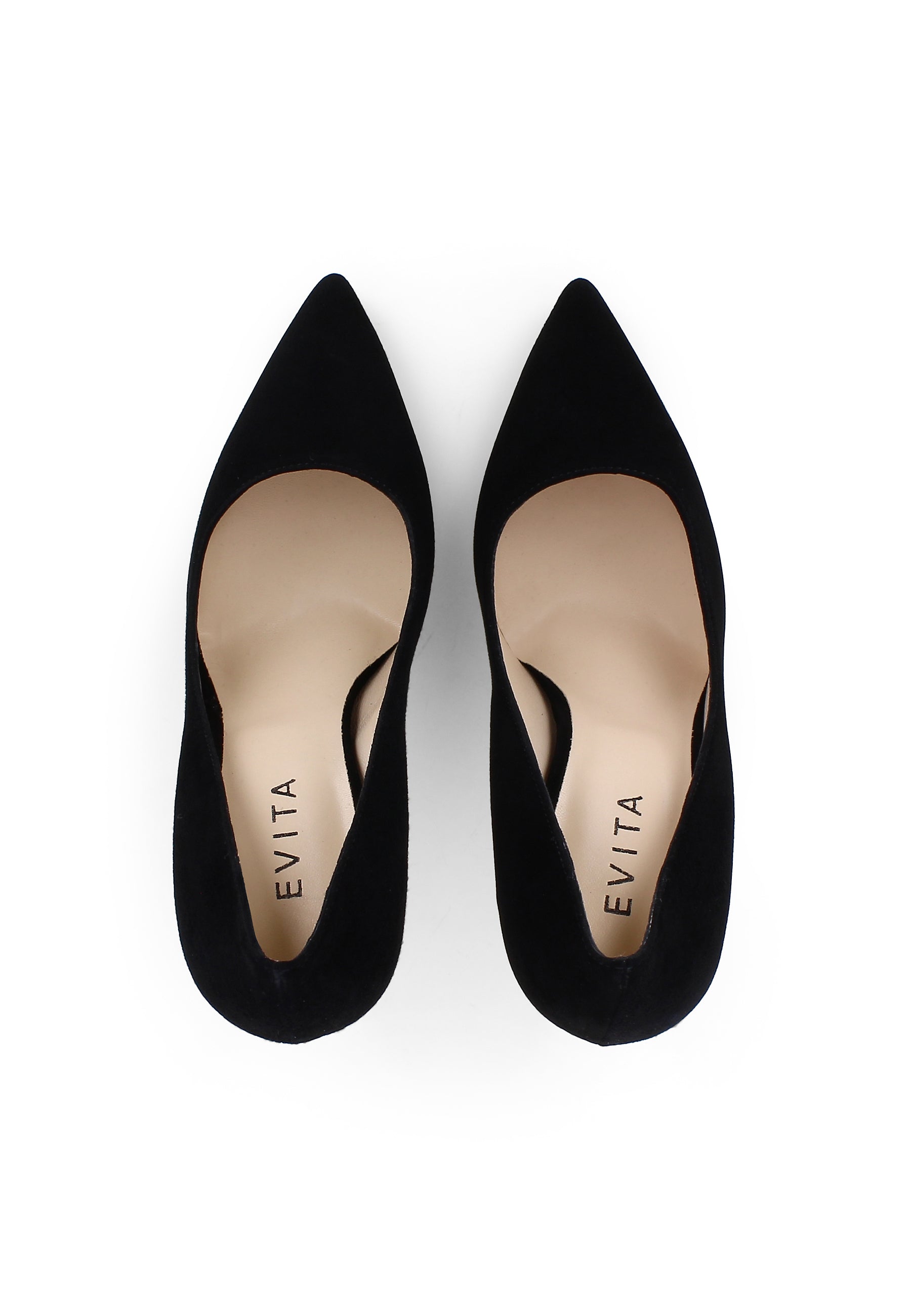 ALINA women's pumps - black suede