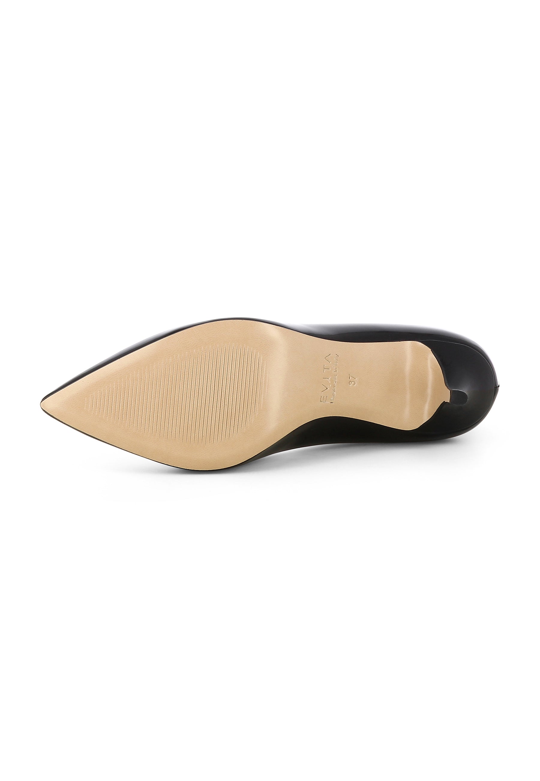 GIULIA Women's Pumps - Black Patent Leather