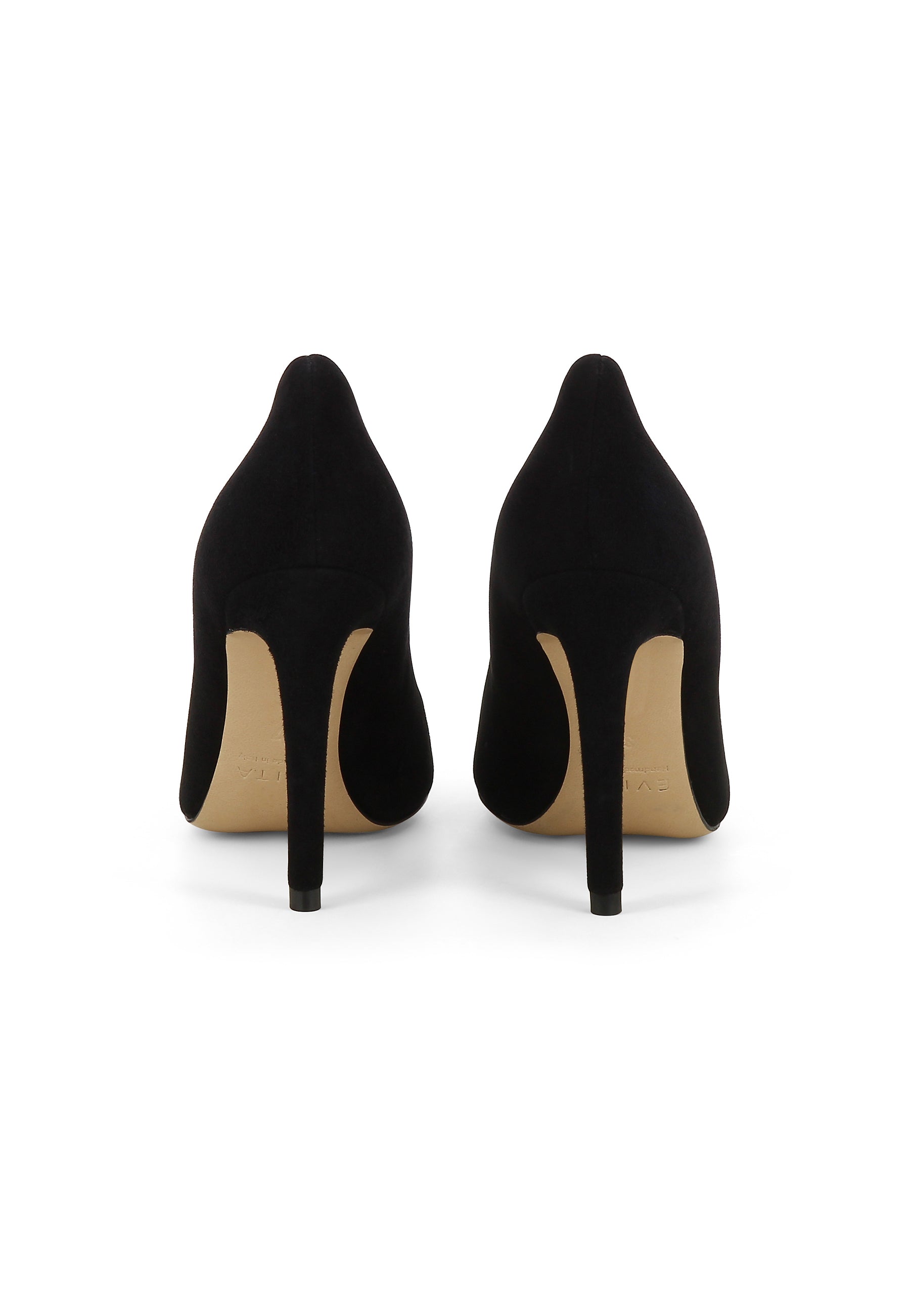 ALINA women's pumps - black suede