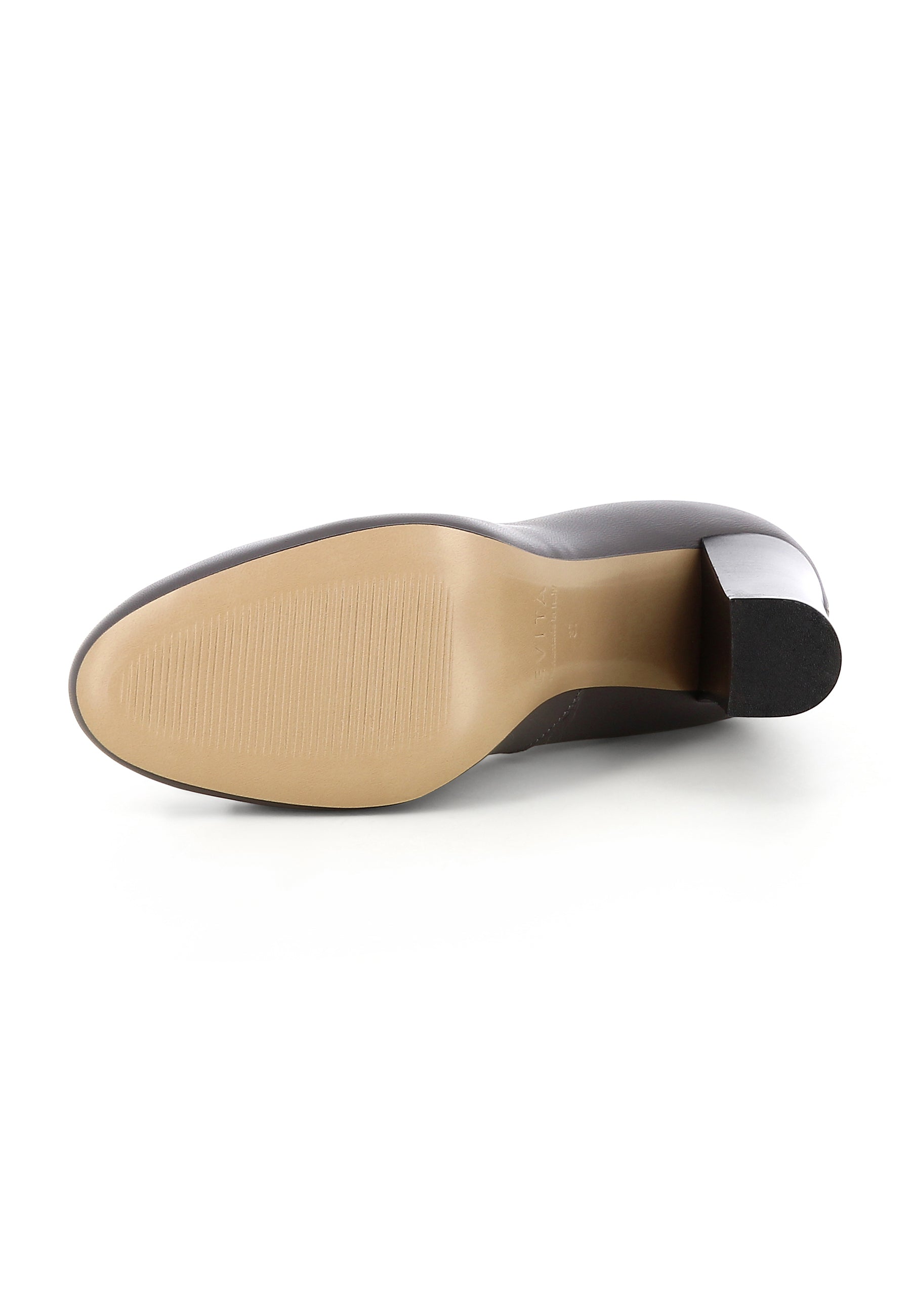 CRISTINA Damen Pumps - Glattleder taupe