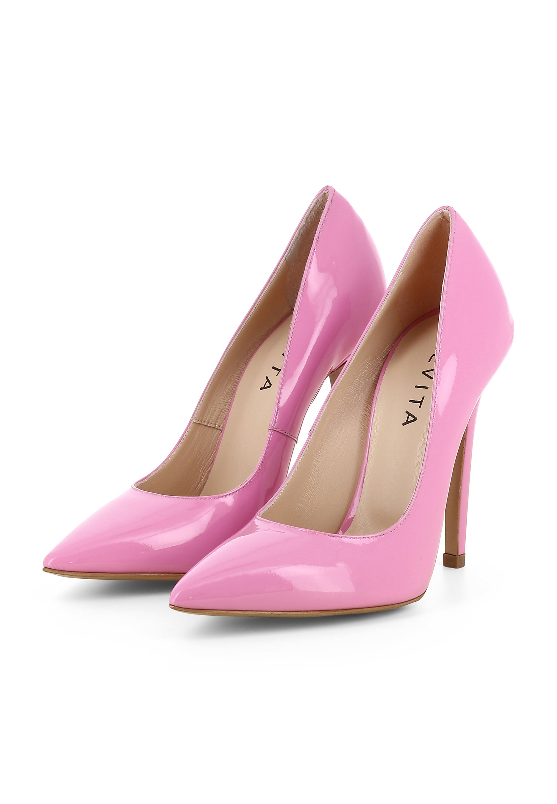 LISA Damen Pumps - Lackleder pink