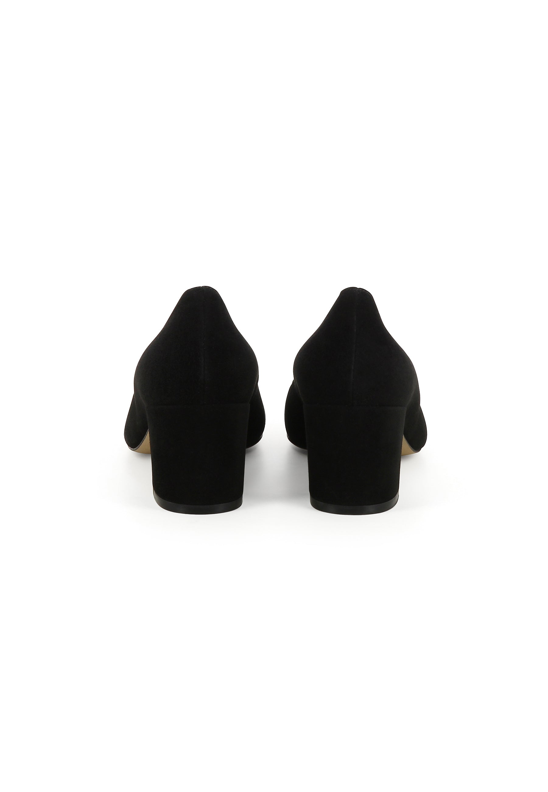 ROMINA Damen Pumps - Rauleder schwarz