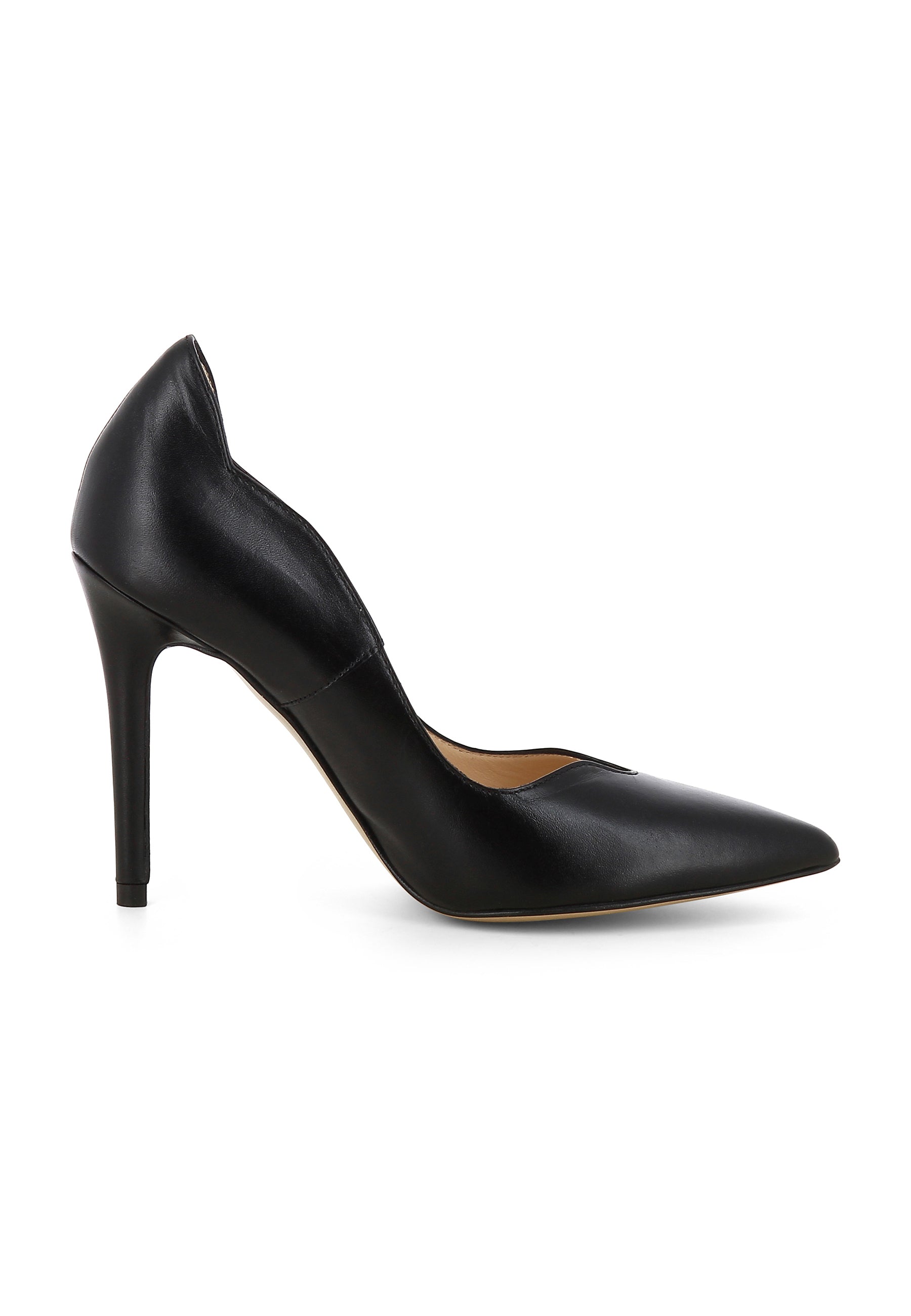 ALINA Damen Pumps - Glattleder schwarz