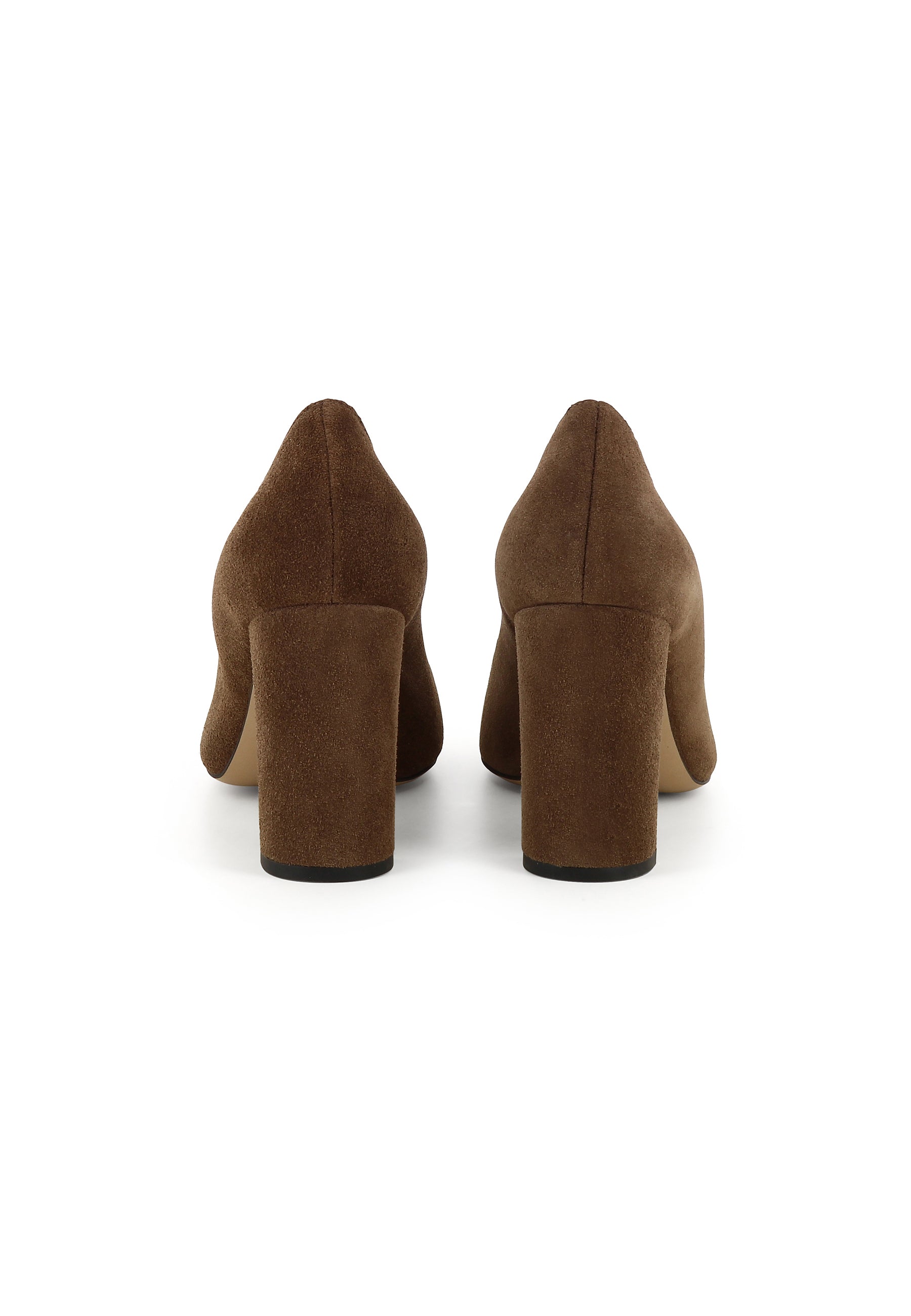 NATALIA Damen Pumps - Rauleder braun