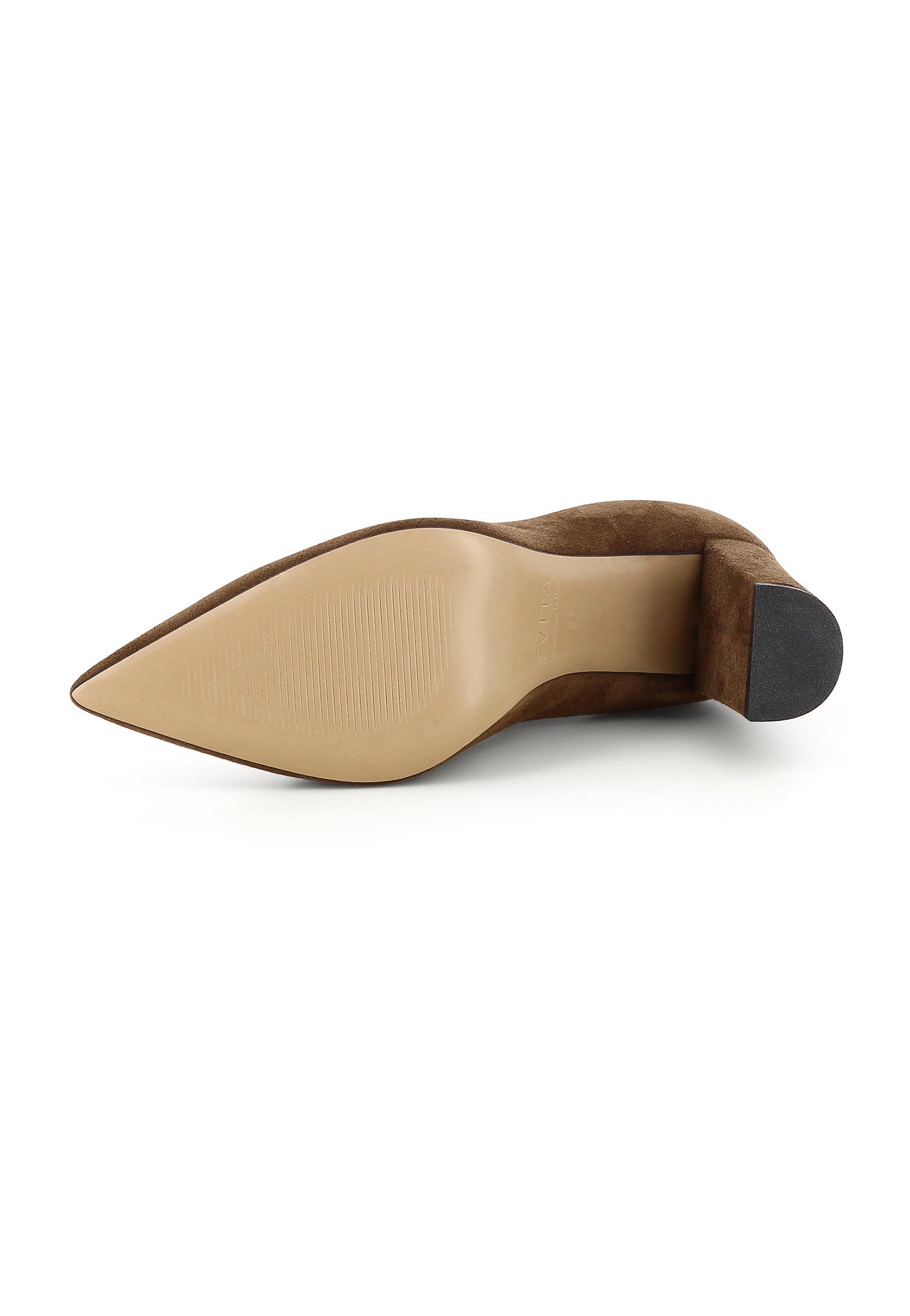 NATALIA Damen Pumps - Rauleder braun