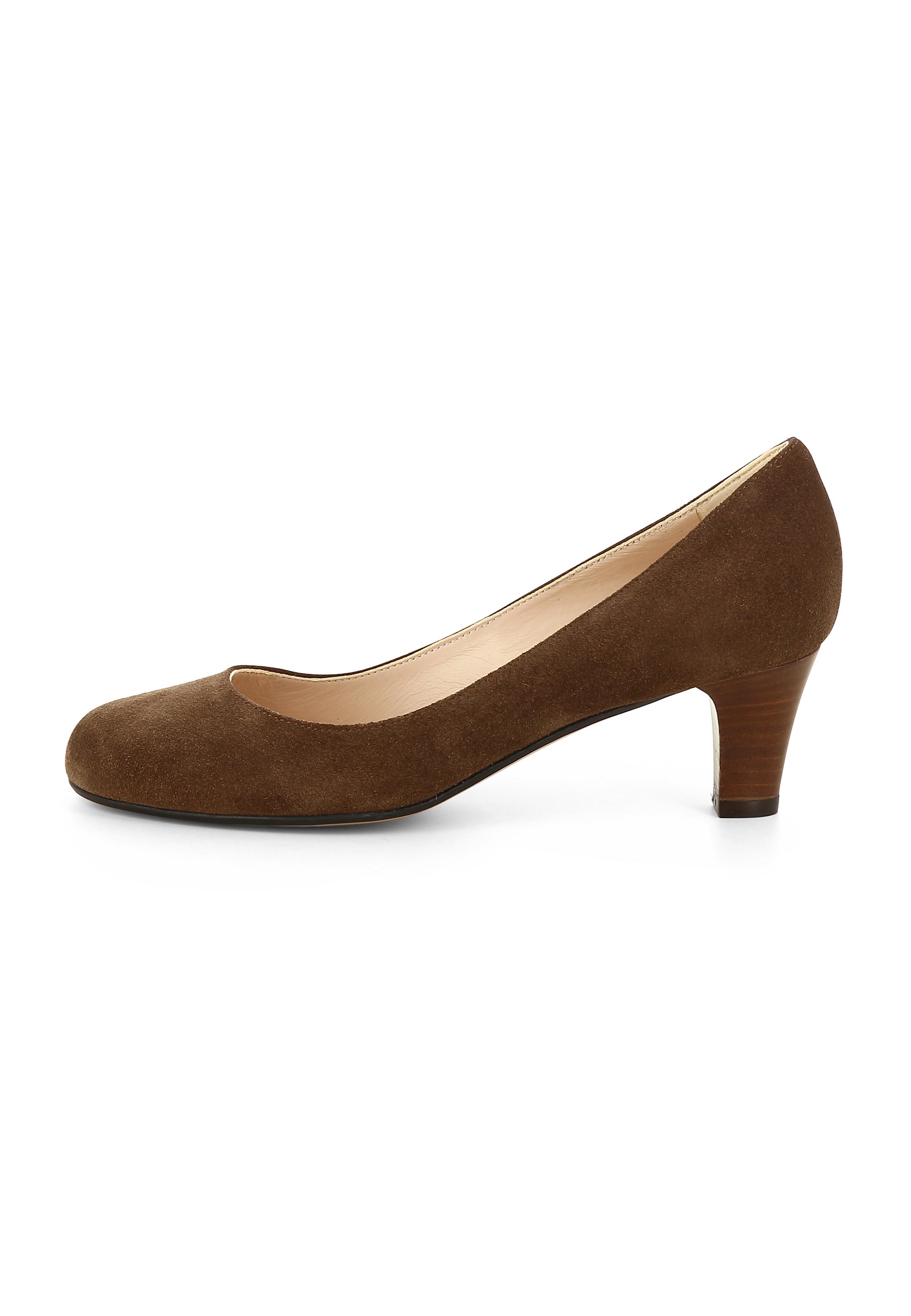 GIUSY Damen Pumps - Rauleder braun