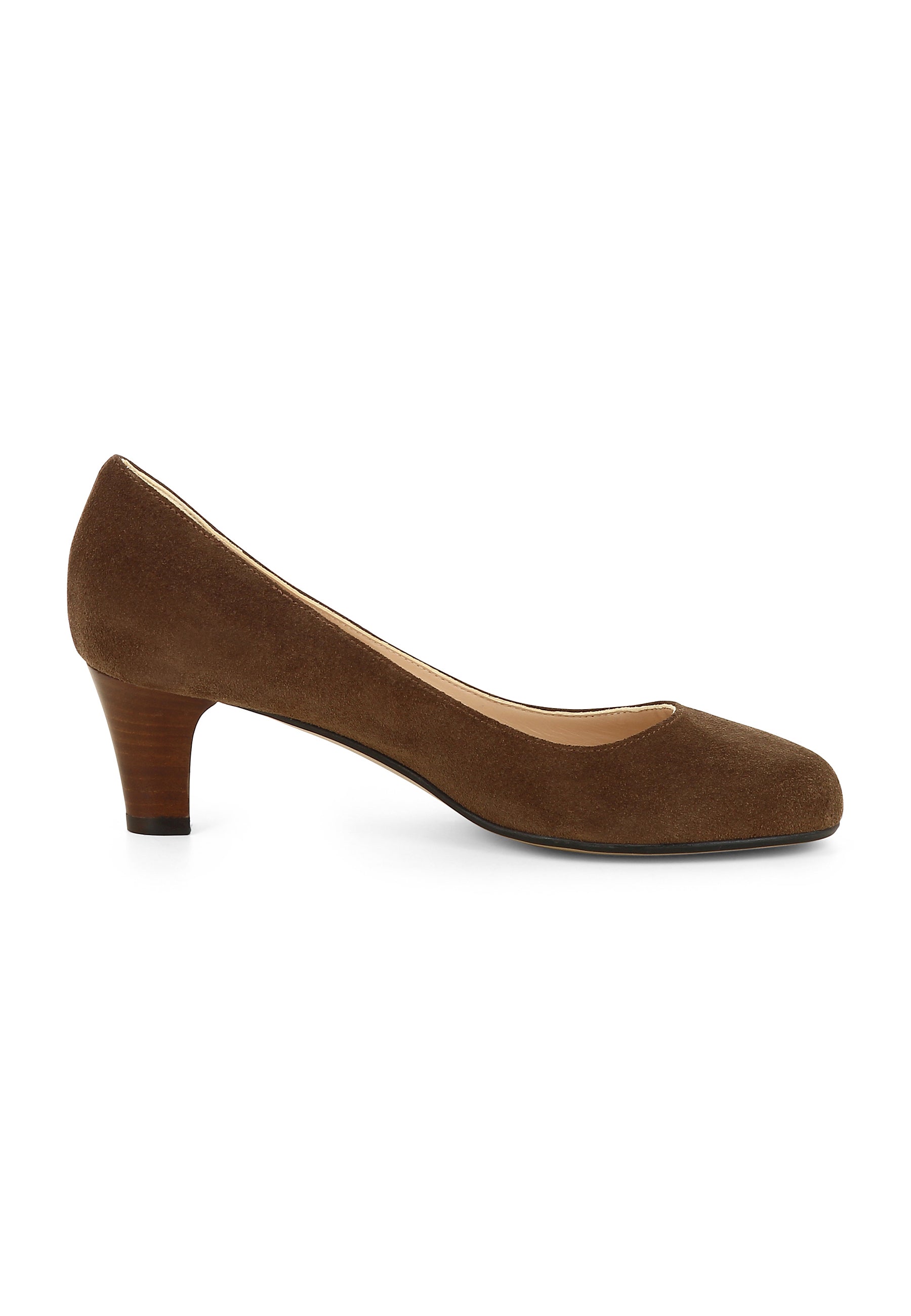 GIUSY Damen Pumps - Rauleder braun