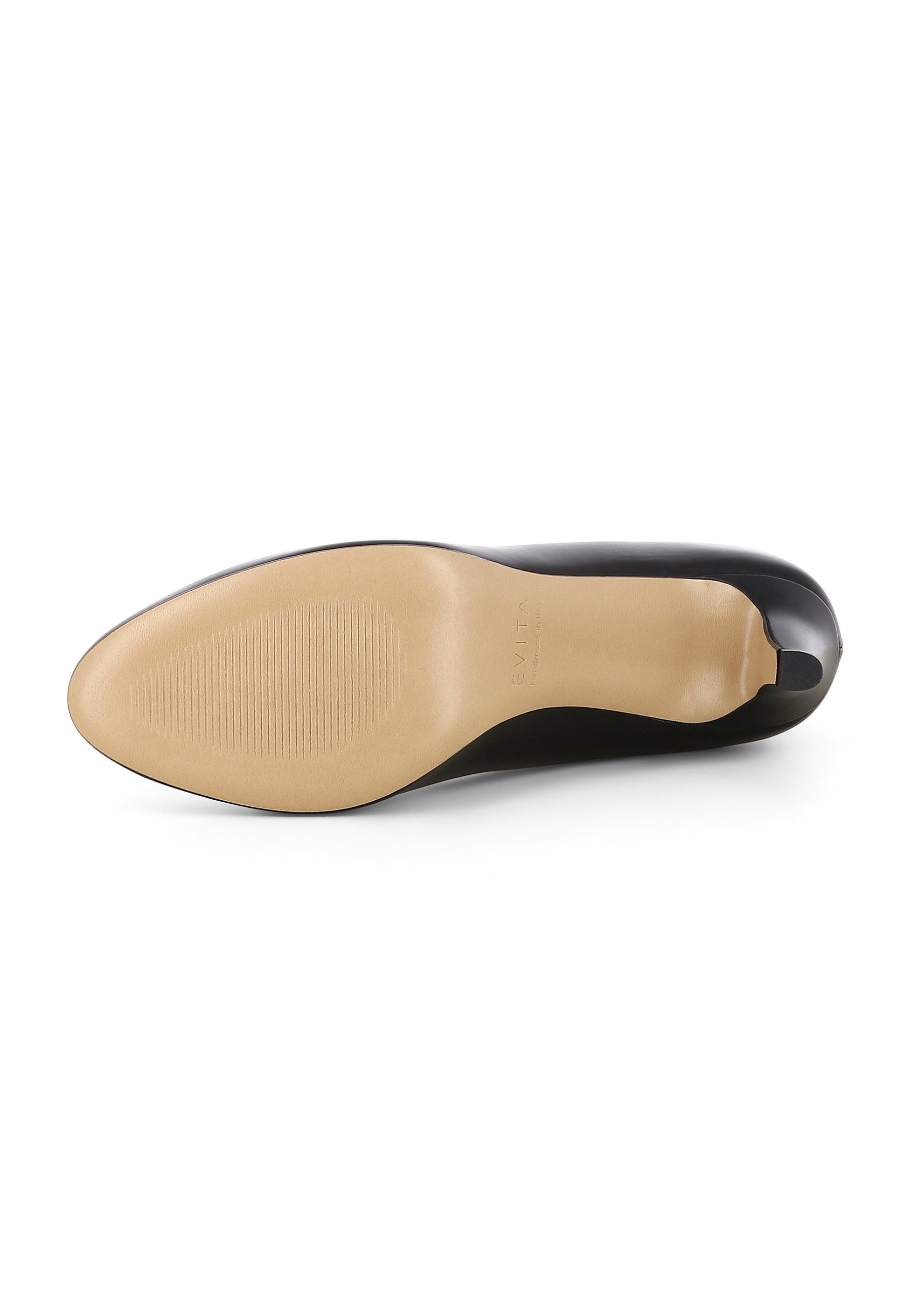 BIANCA Damen Pumps - Glattleder Schwarz