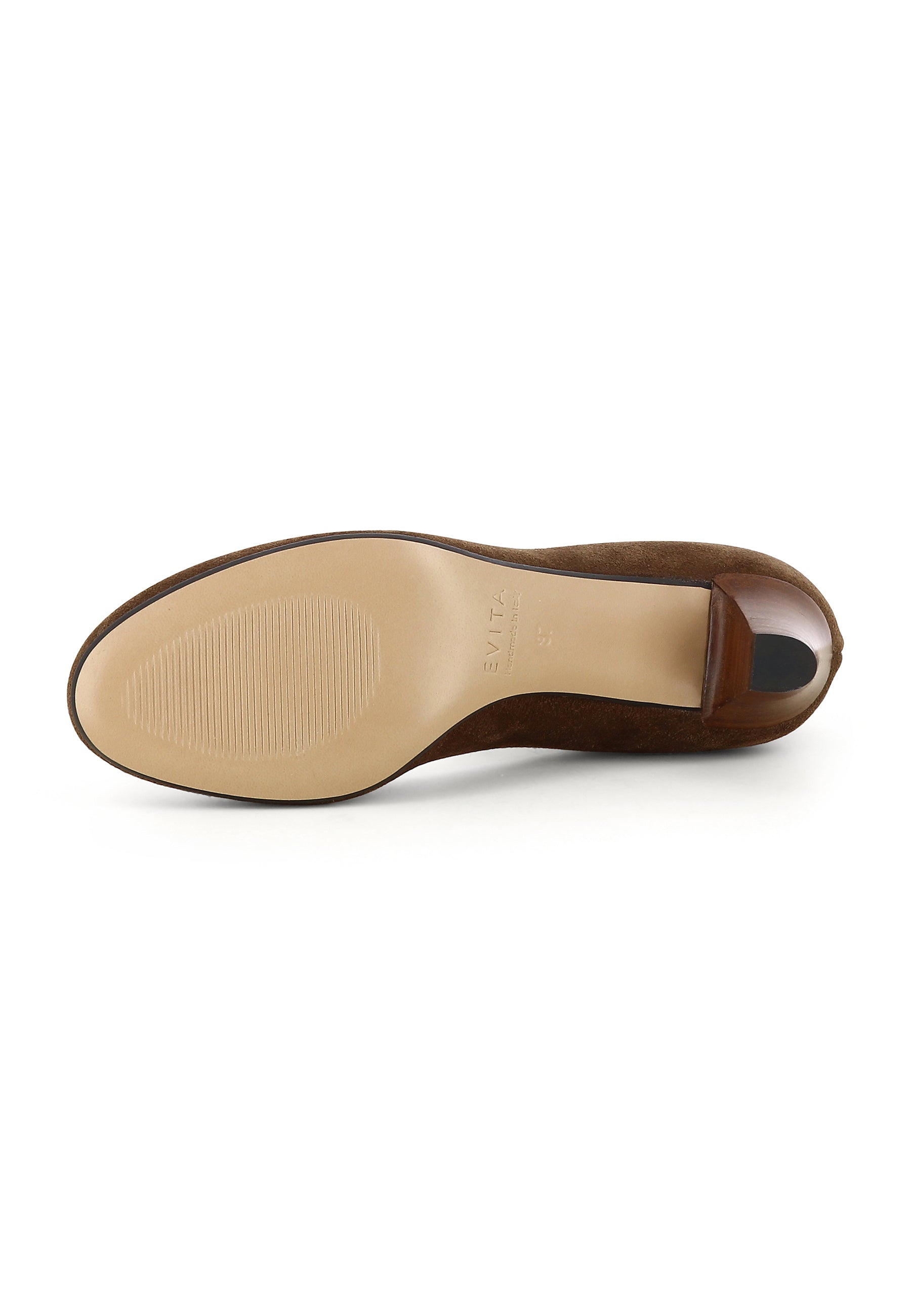 GIUSY Damen Pumps - Rauleder braun