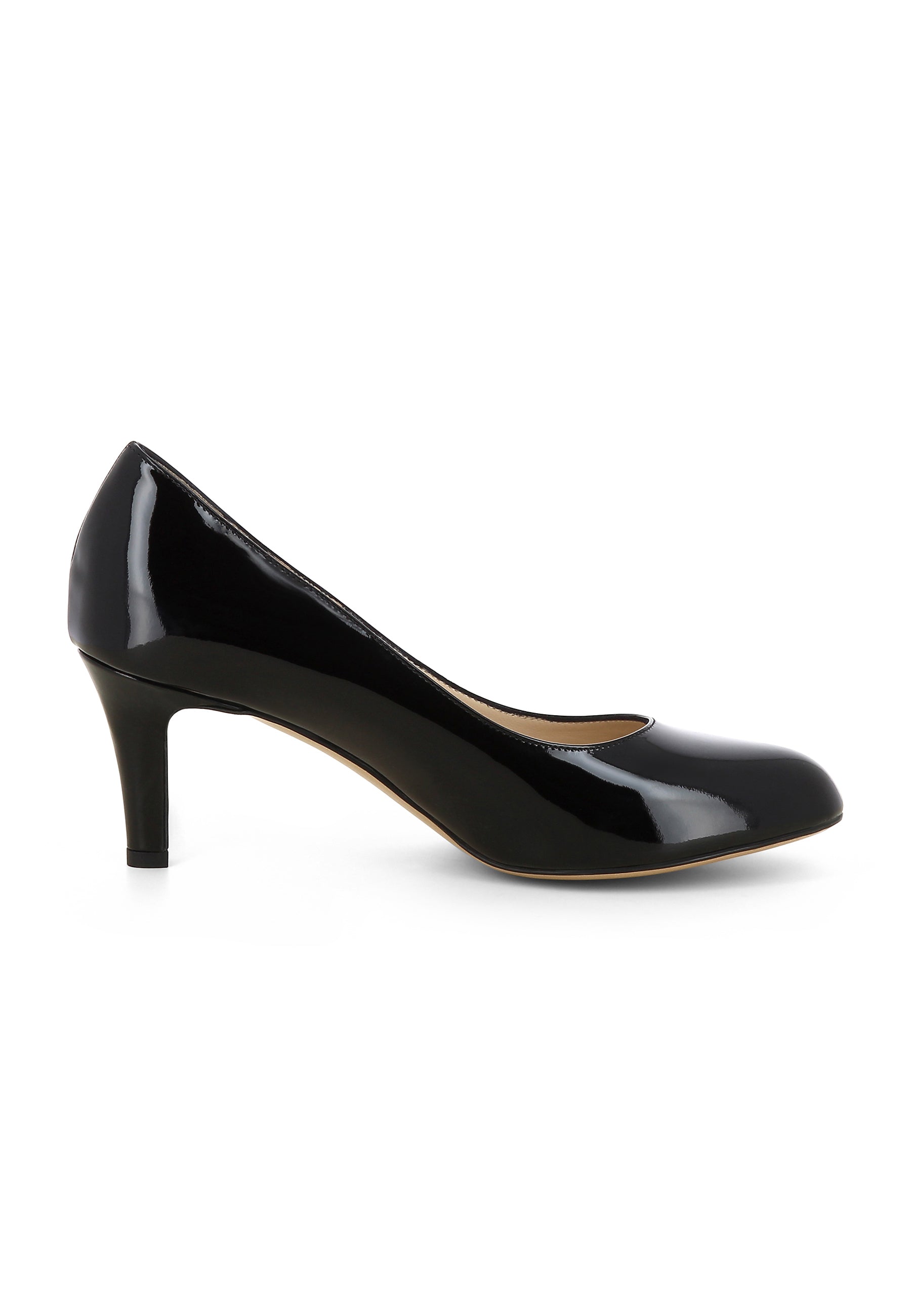 BIANCA Damen Pumps - Lackleder schwarz