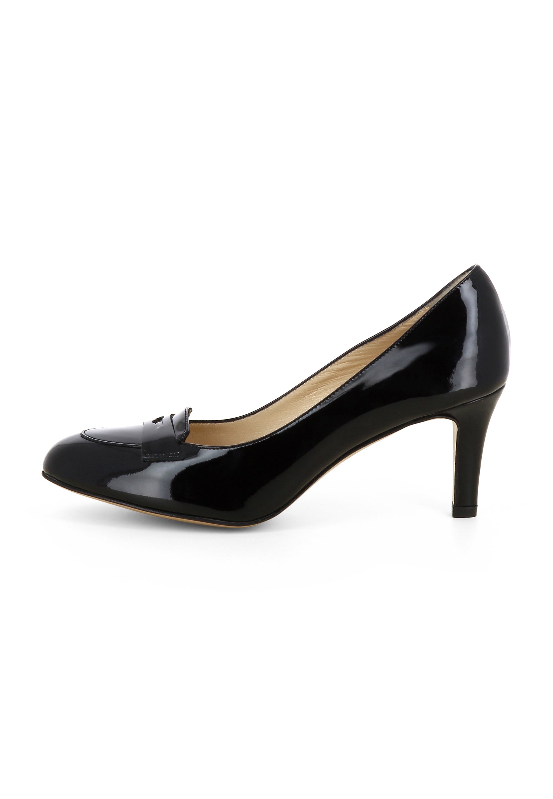 BIANCA Damen Pumps - Lackleder schwarz
