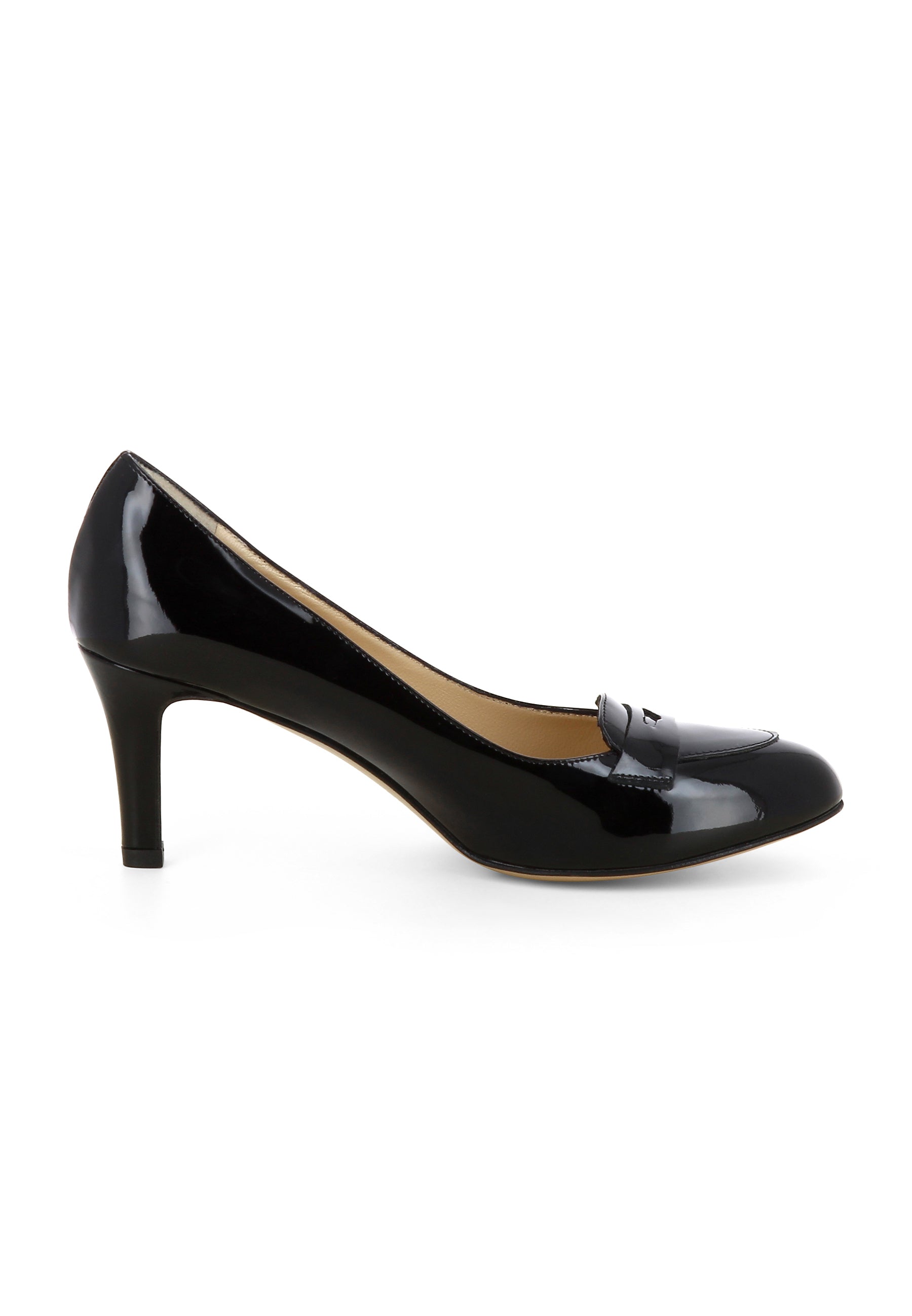 BIANCA Damen Pumps - Lackleder schwarz