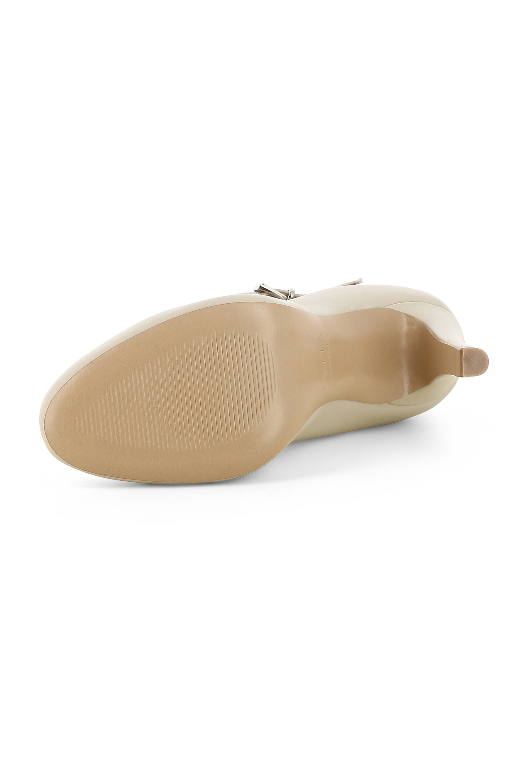 CRISTINA women's pumps - smooth leather beige