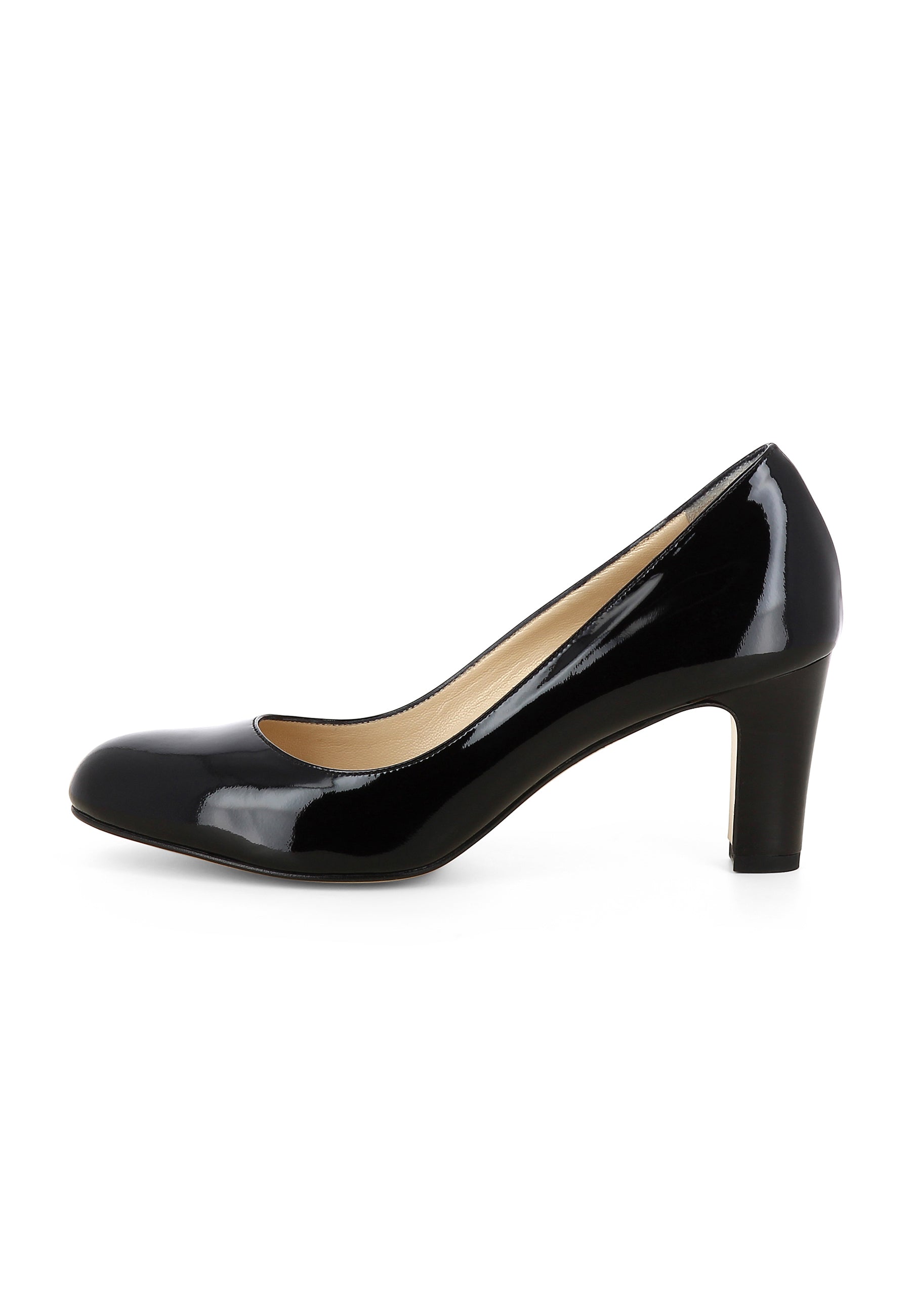 BIANCA Damen Pumps - Lackleder schwarz