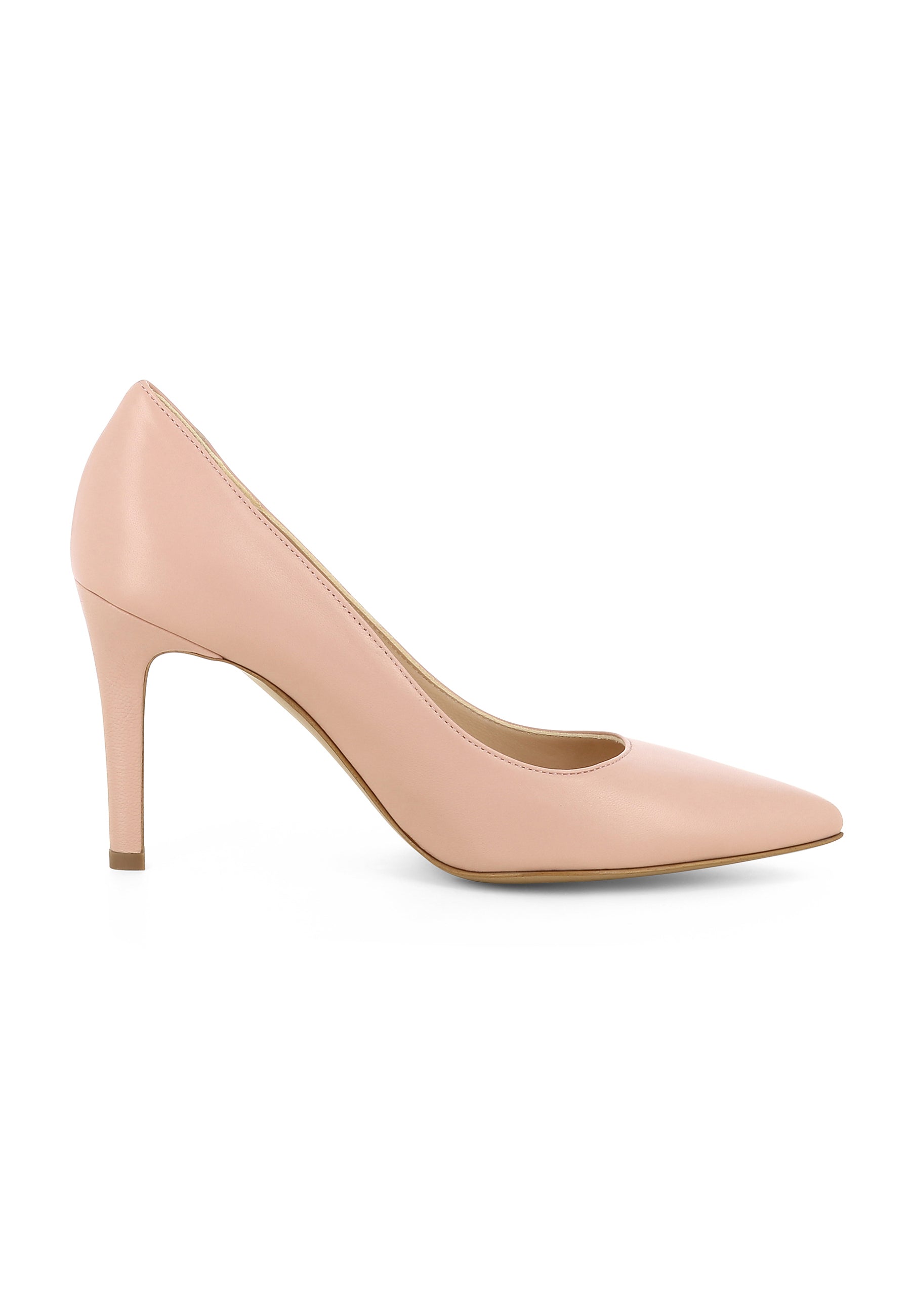 ILARIA women's pumps - smooth leather pink