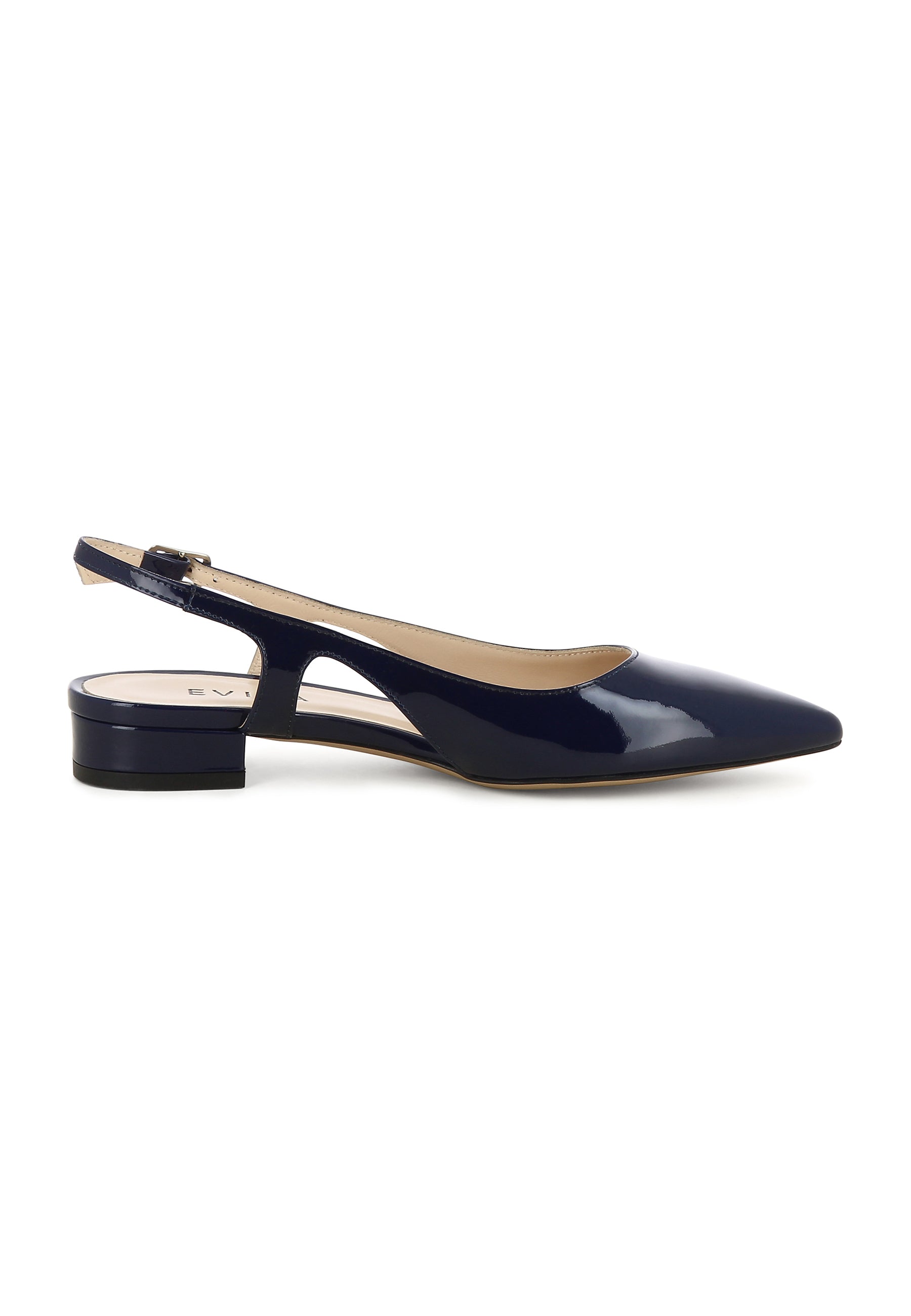 FRANCA Women's Sling Pumps - Dark Blue