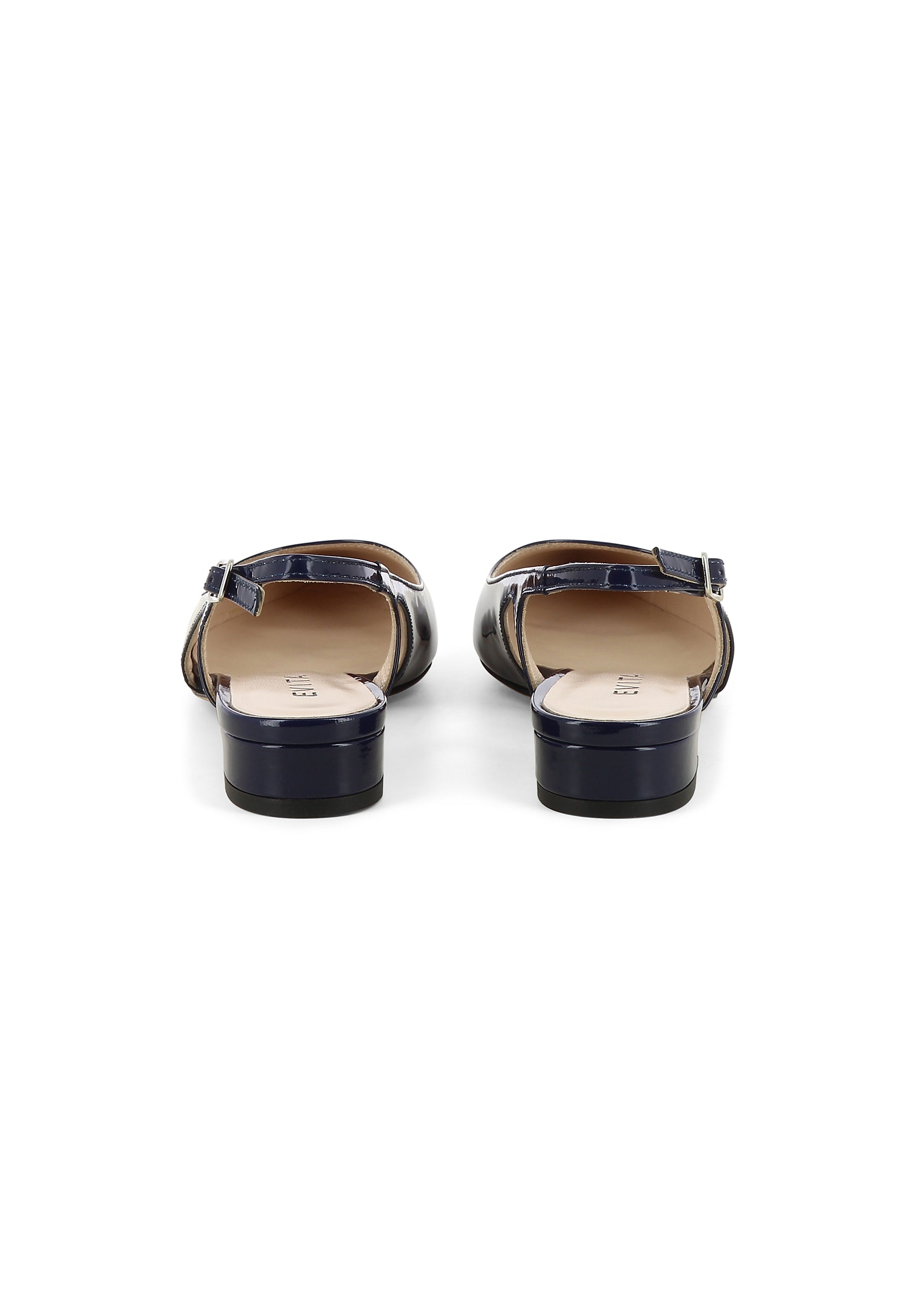 FRANCA Women's Sling Pumps - Dark Blue