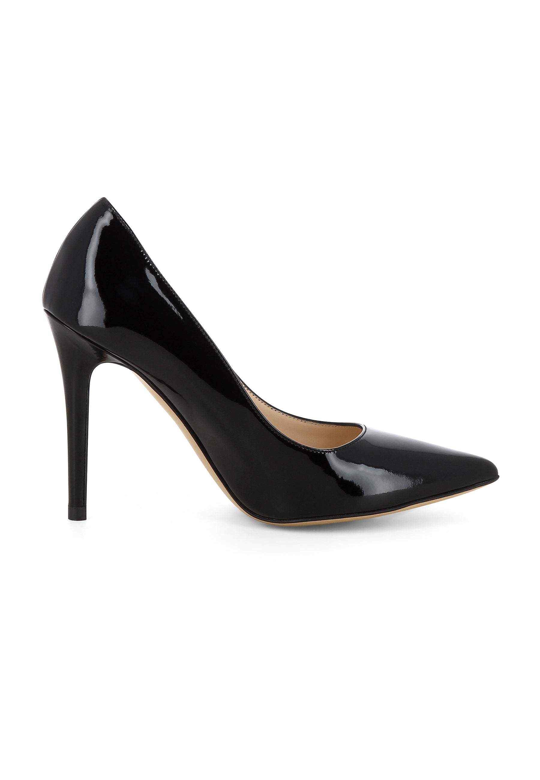 ALINA Damen Pumps - Lackleder schwarz