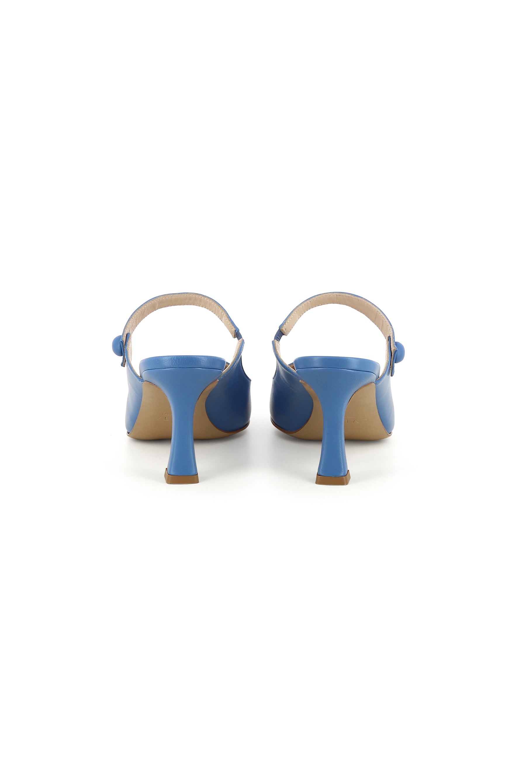 PENELOPE Damen Pantolette - Glattleder Blau