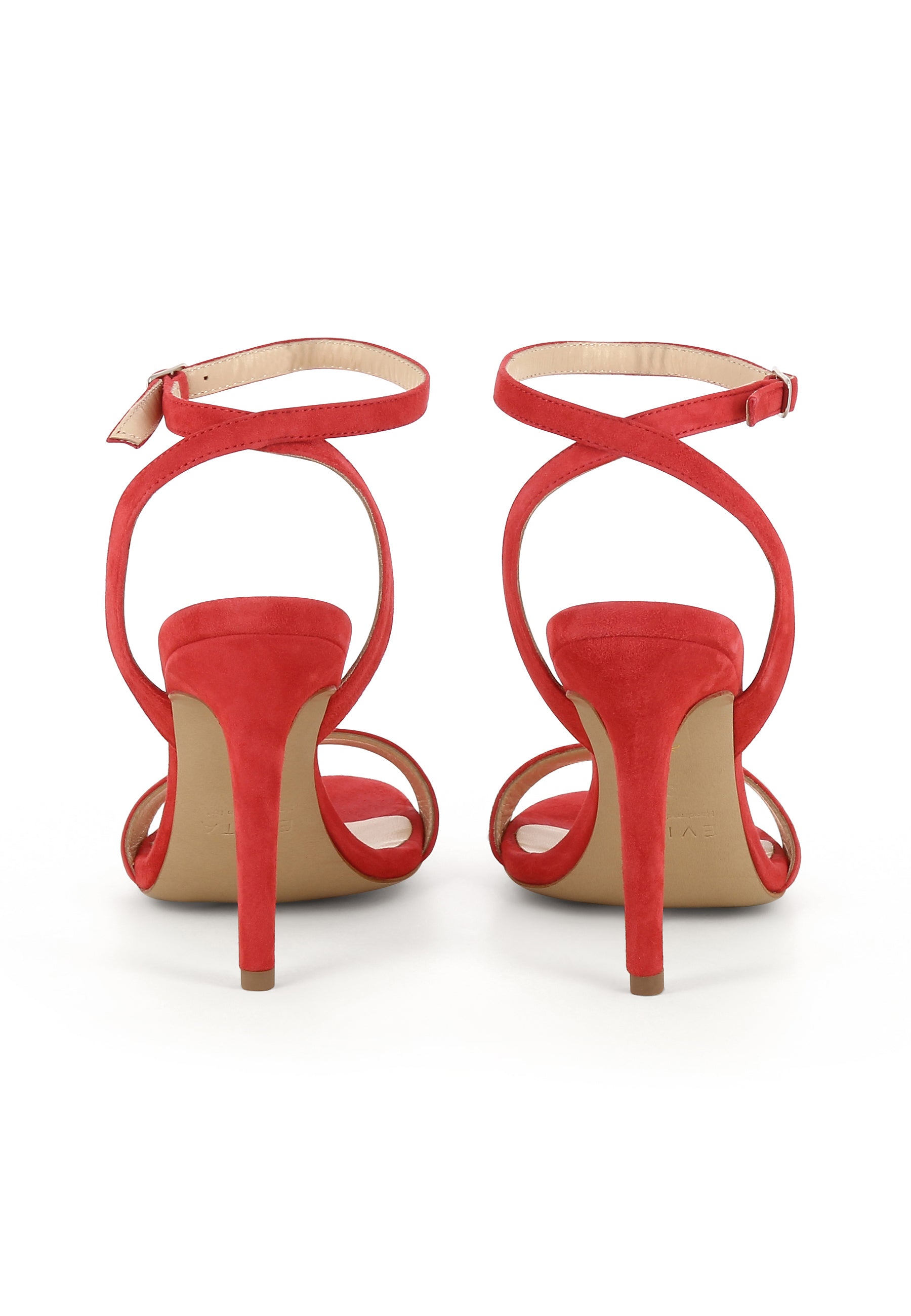EVA women's sandals - suede orange
